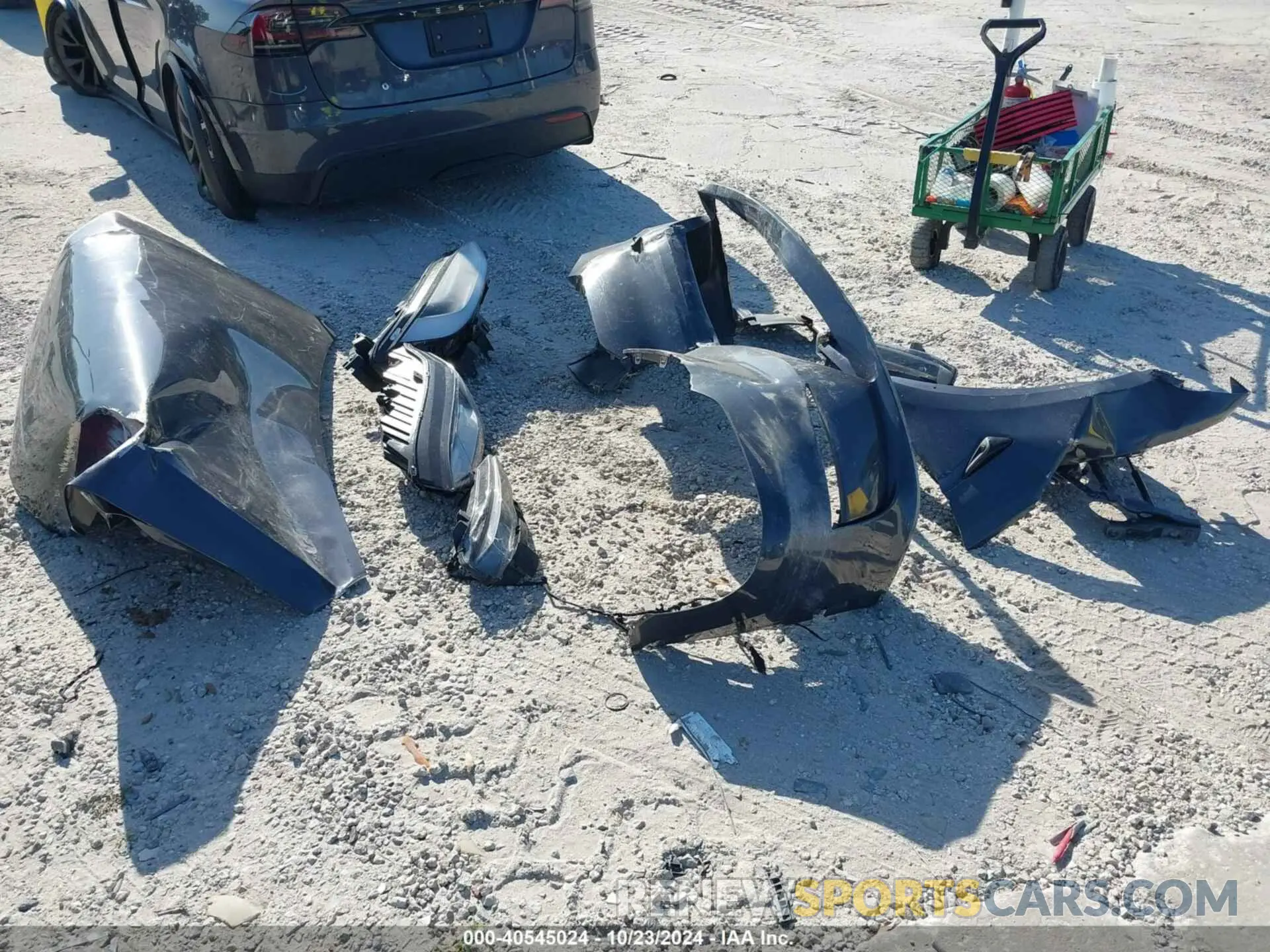 12 fotografías del automóvil dañado 7SAXCBE52PF385047 TESLA MODEL X 2023