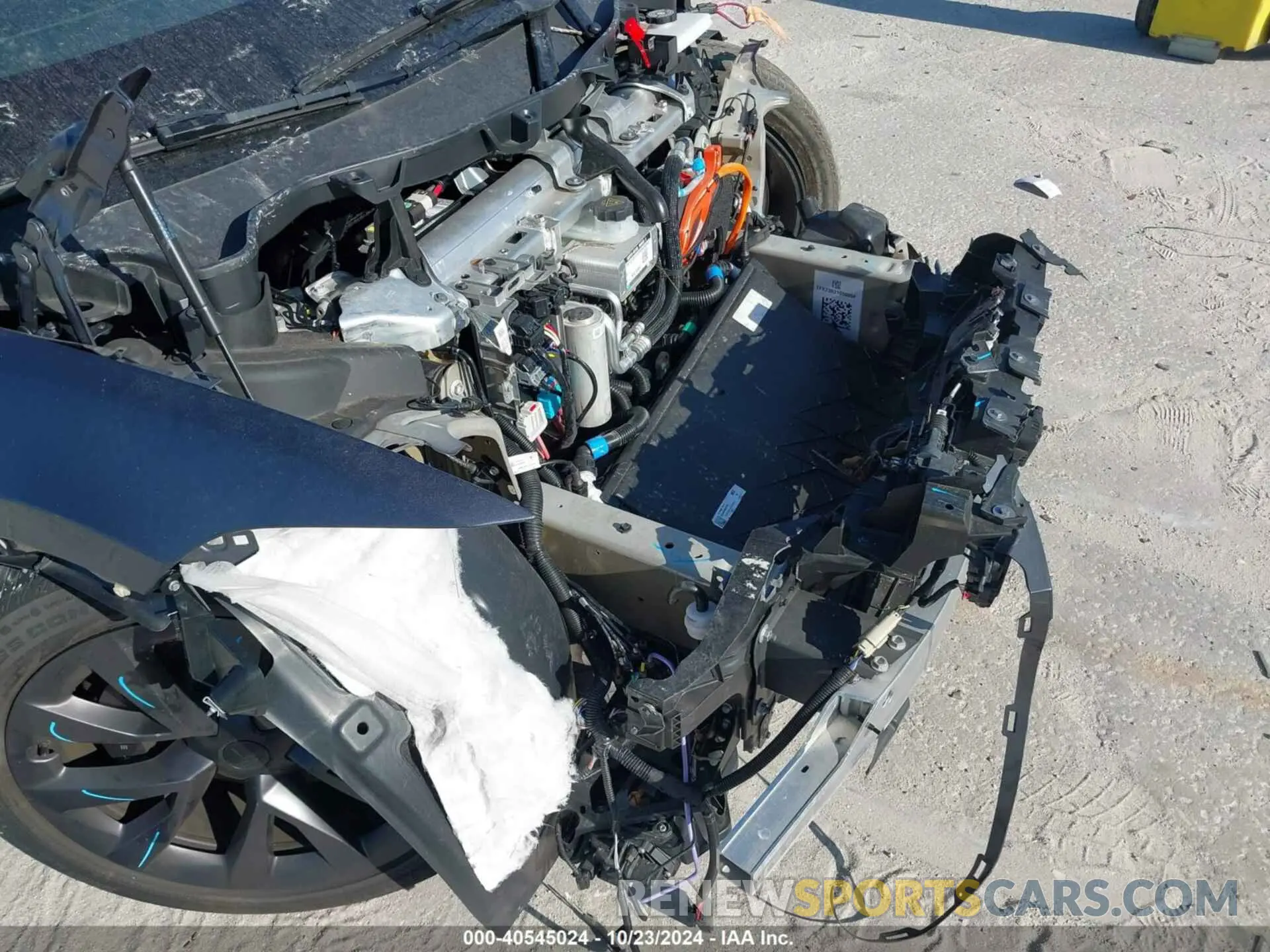 20 fotografías del automóvil dañado 7SAXCBE52PF385047 TESLA MODEL X 2023