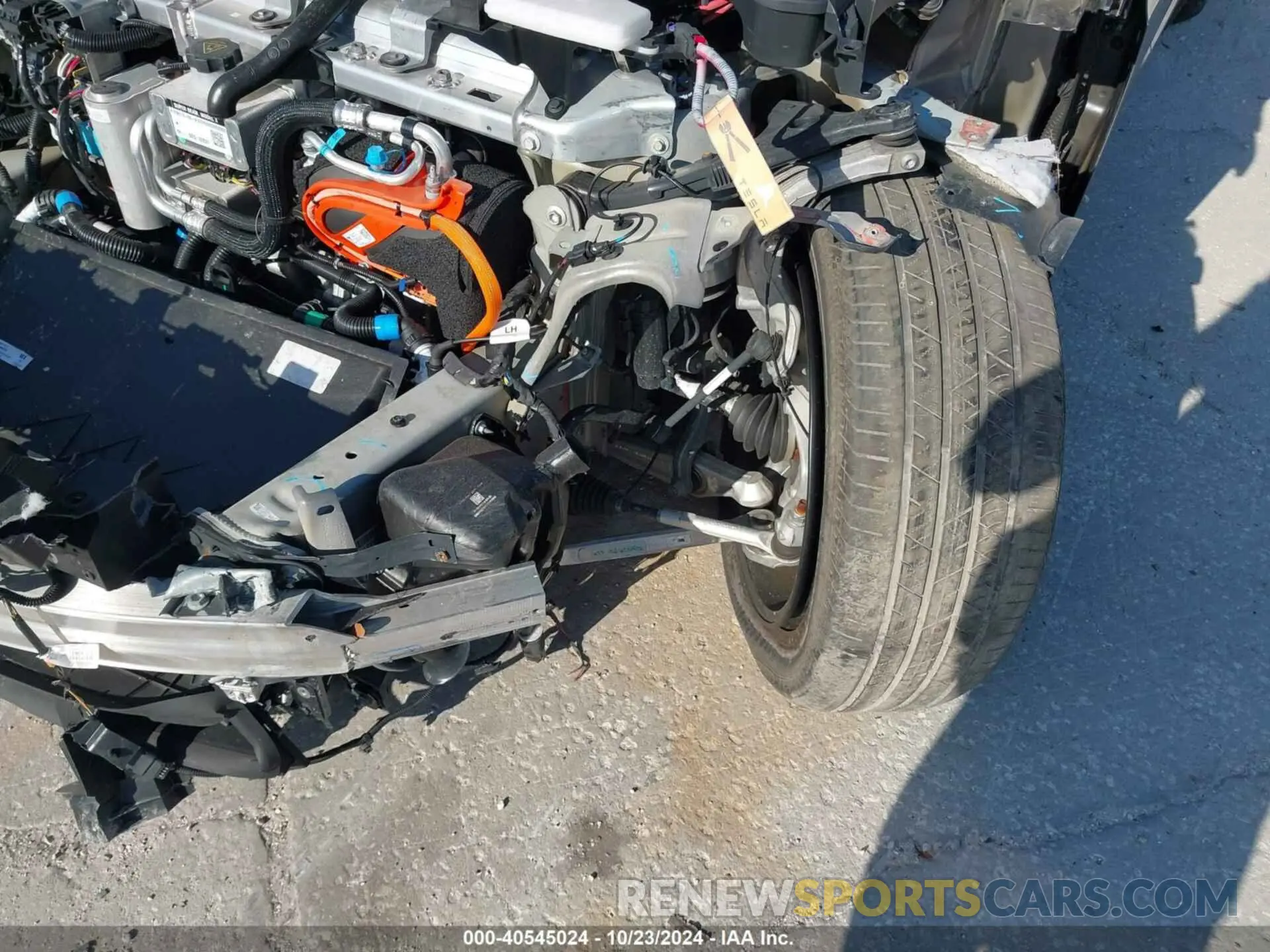 21 fotografías del automóvil dañado 7SAXCBE52PF385047 TESLA MODEL X 2023