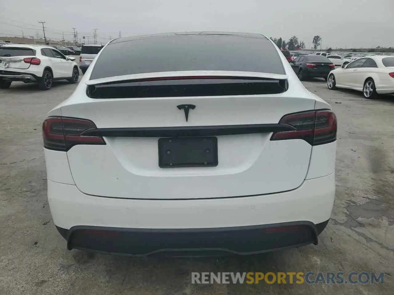 6 fotografías del automóvil dañado 7SAXCBE53PF380665 TESLA MODEL X 2023