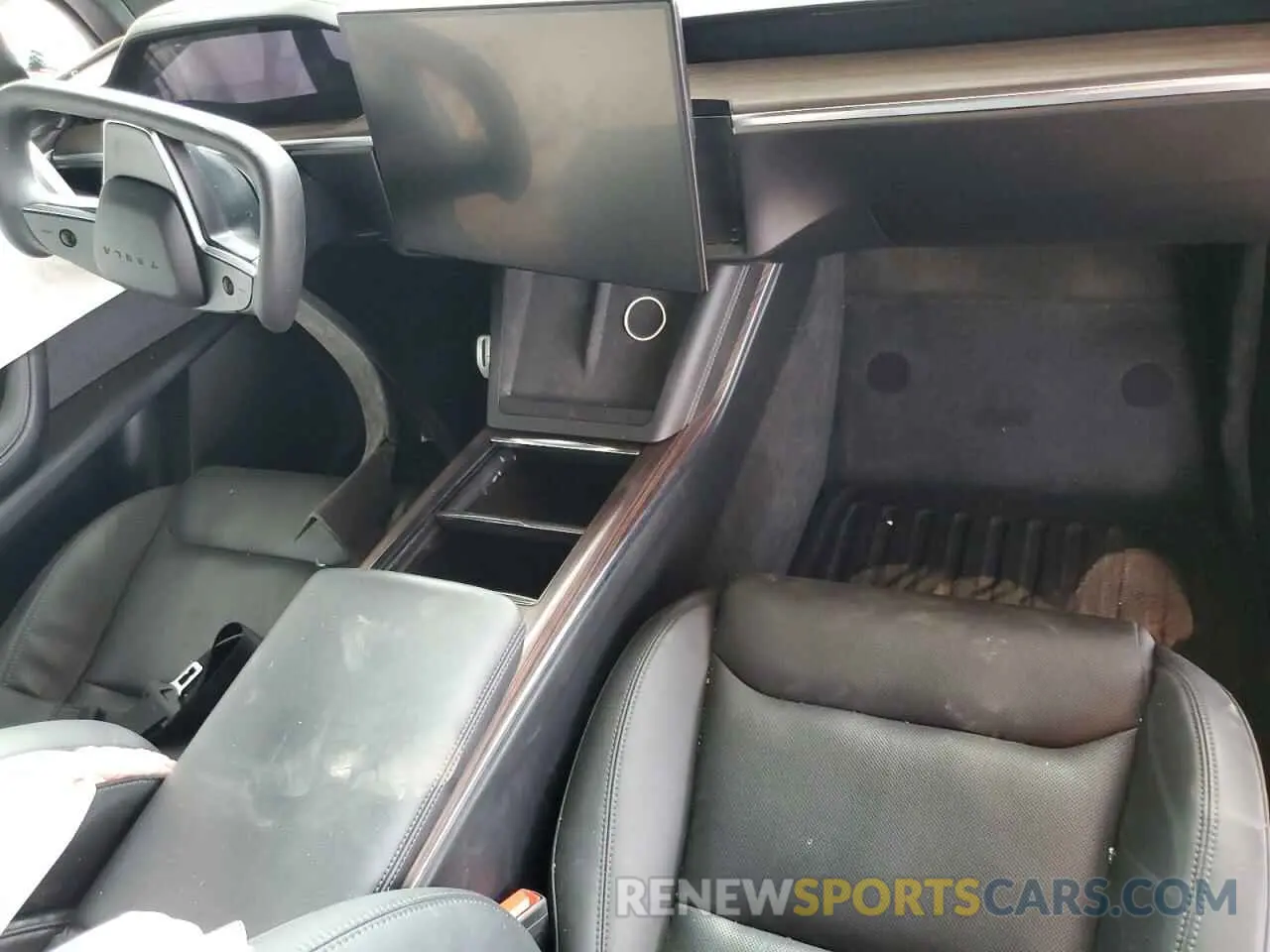 8 fotografías del automóvil dañado 7SAXCBE55PF407879 TESLA MODEL X 2023
