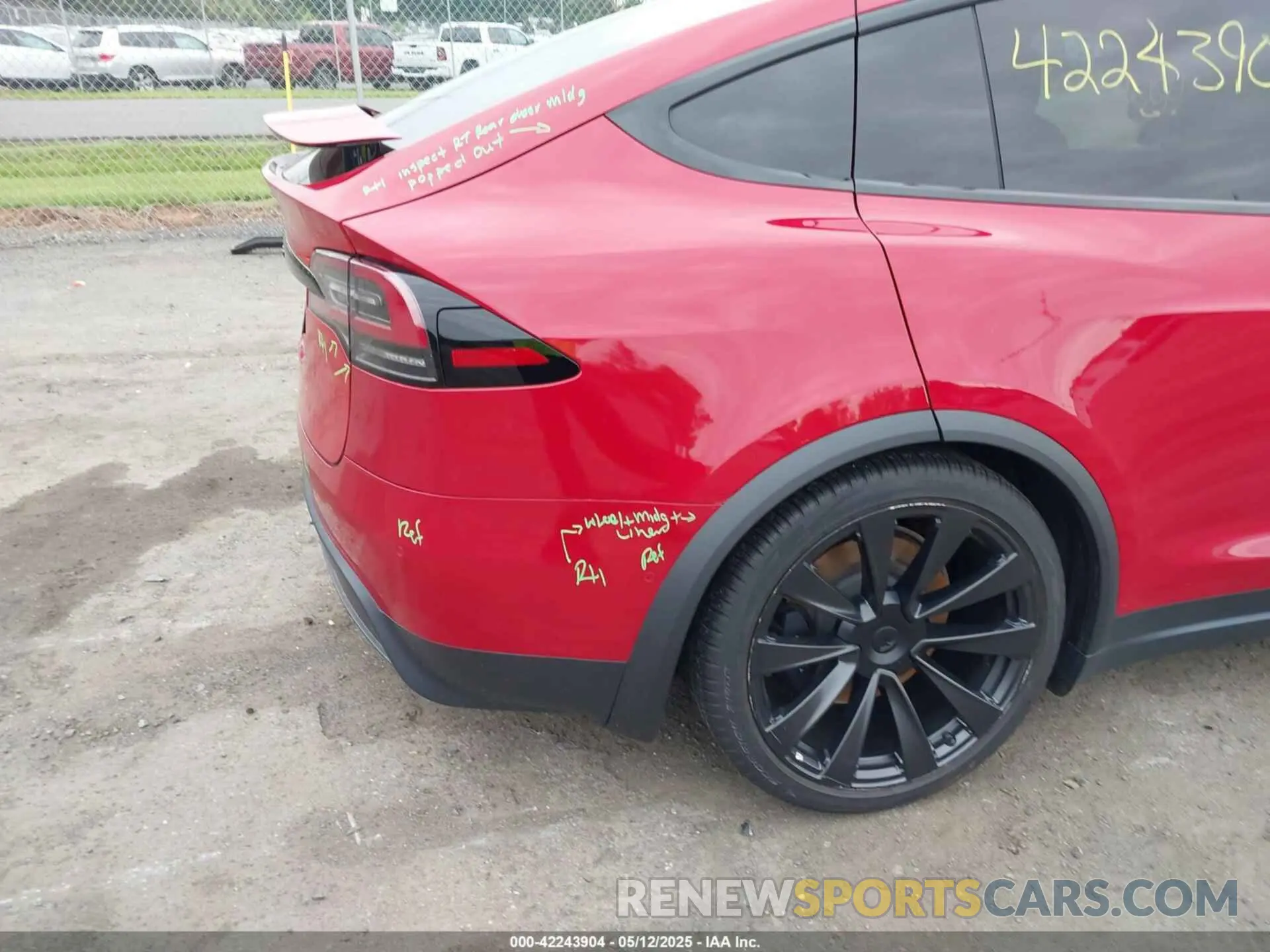 22 fotografías del automóvil dañado 7SAXCBE56PF368087 TESLA MODEL X 2023
