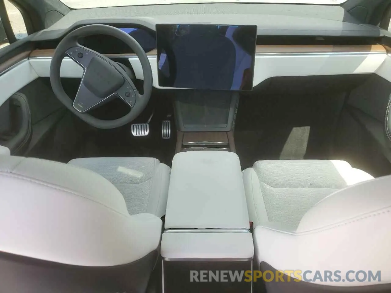 8 fotografías del automóvil dañado 7SAXCBE56PF425582 TESLA MODEL X 2023