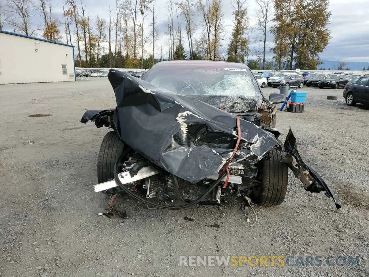 5 fotografías del automóvil dañado 7SAXCBE57PF381902 TESLA MODEL X 2023