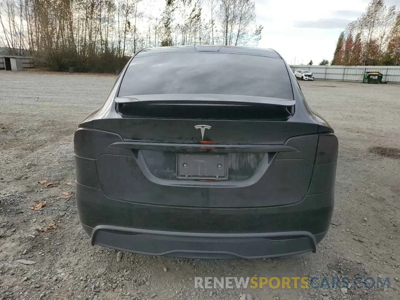 6 fotografías del automóvil dañado 7SAXCBE57PF381902 TESLA MODEL X 2023