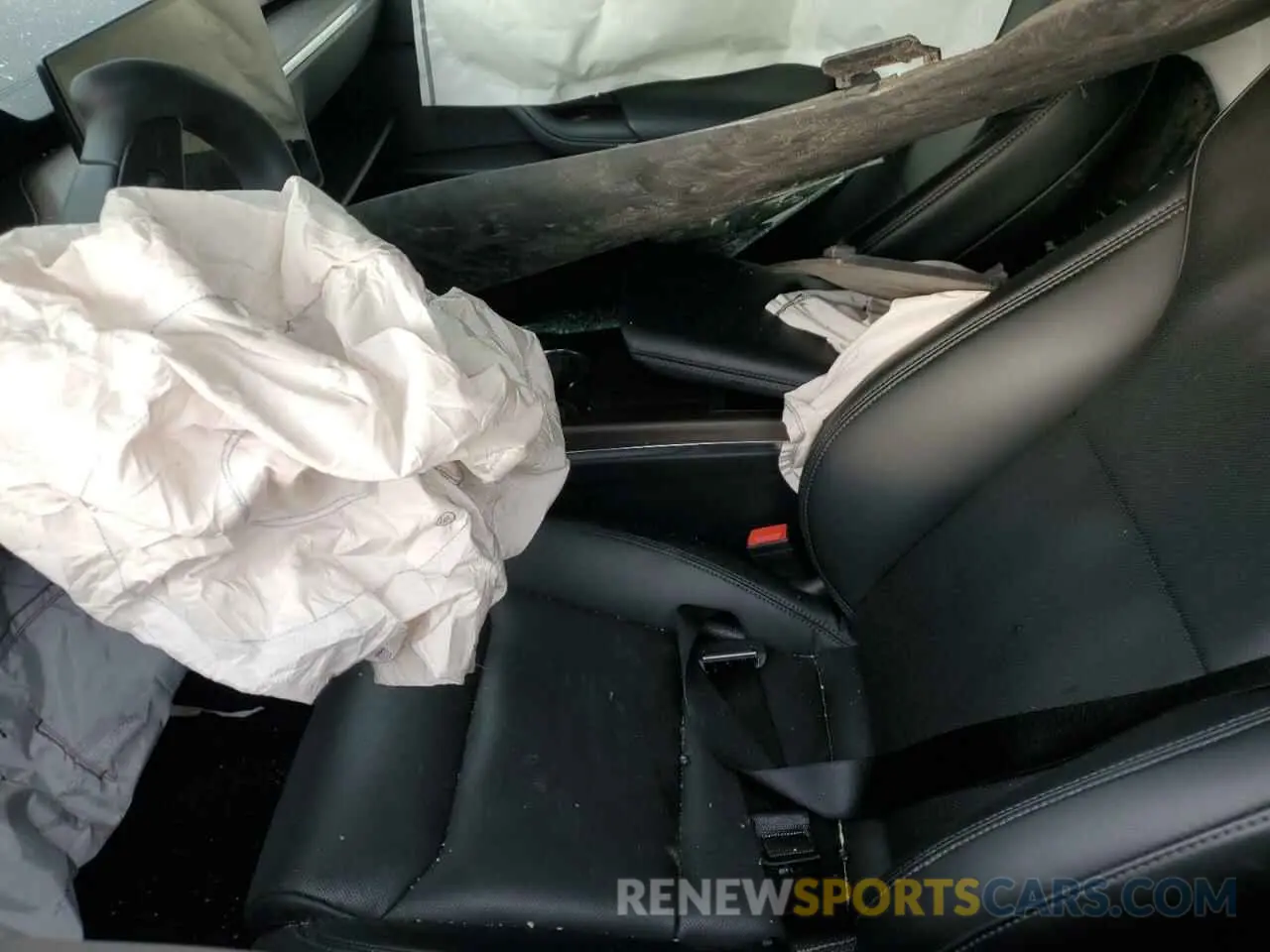 7 fotografías del automóvil dañado 7SAXCBE57PF381902 TESLA MODEL X 2023