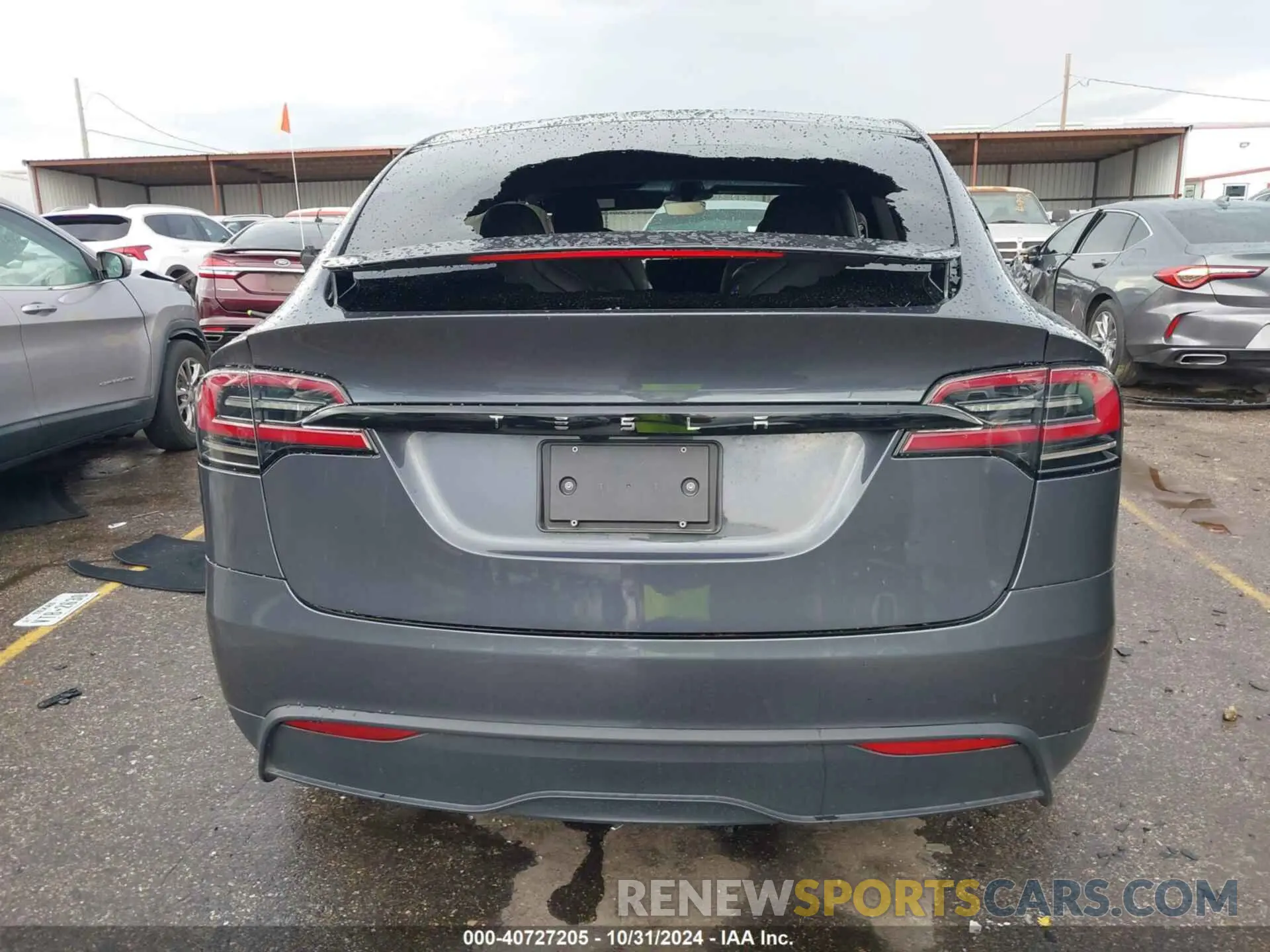 15 fotografías del automóvil dañado 7SAXCBE57PF400755 TESLA MODEL X 2023