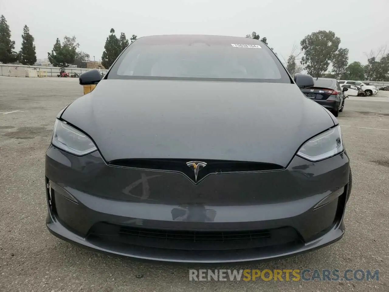 5 fotografías del automóvil dañado 7SAXCBE59PF423230 TESLA MODEL X 2023