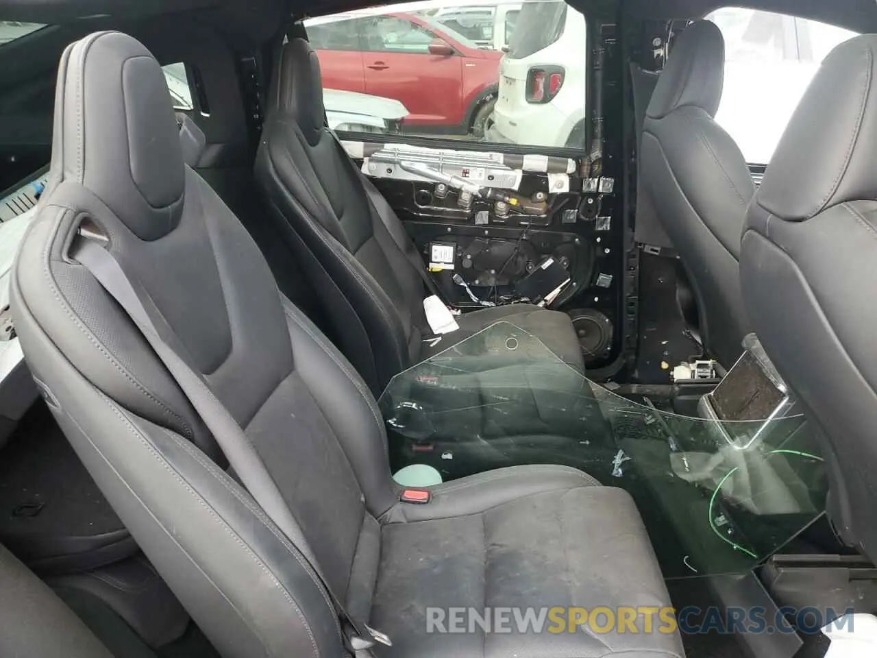 10 fotografías del automóvil dañado 7SAXCBE5XPF377102 TESLA MODEL X 2023