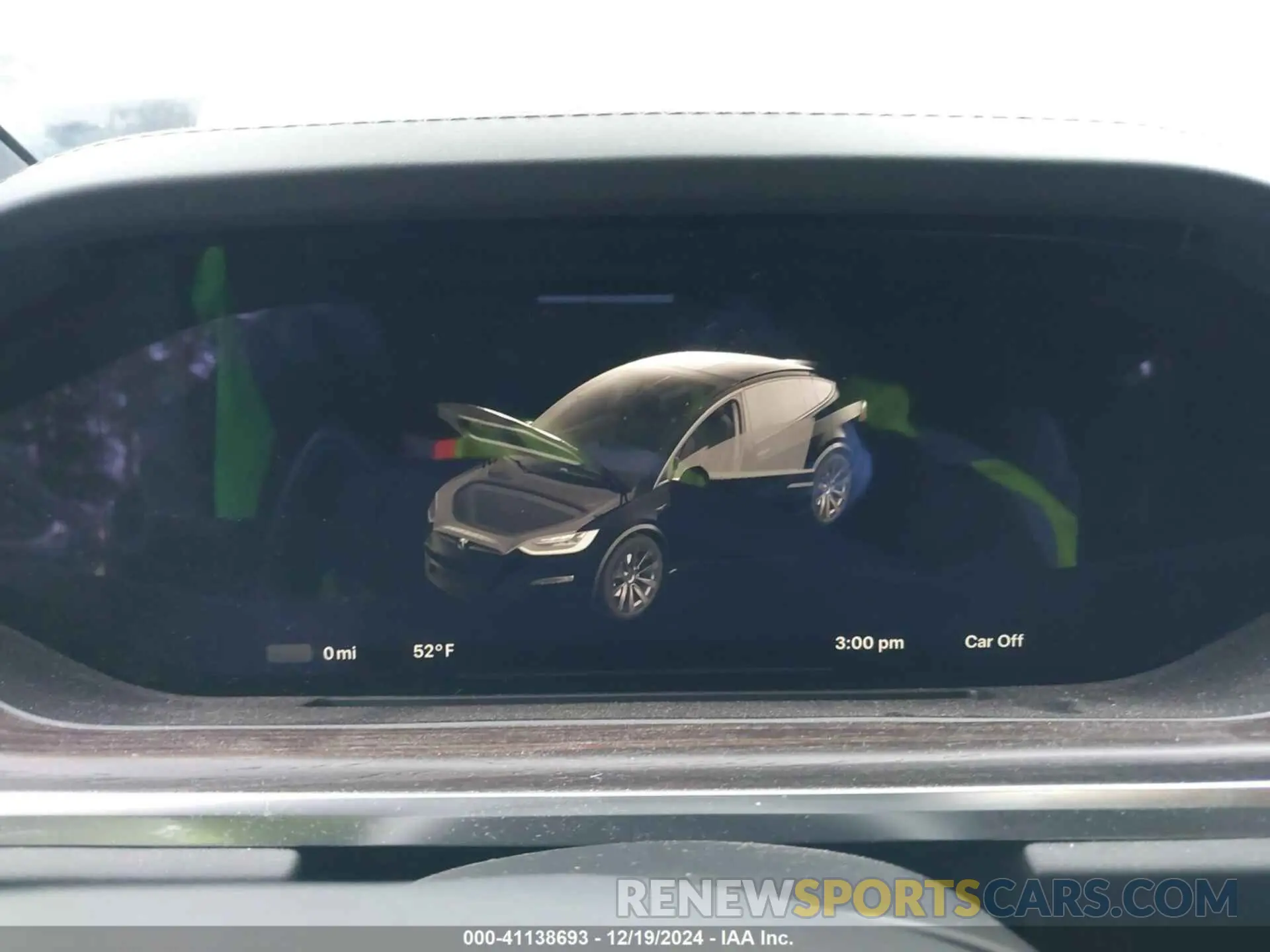 7 fotografías del automóvil dañado 7SAXCBE5XPF378315 TESLA MODEL X 2023