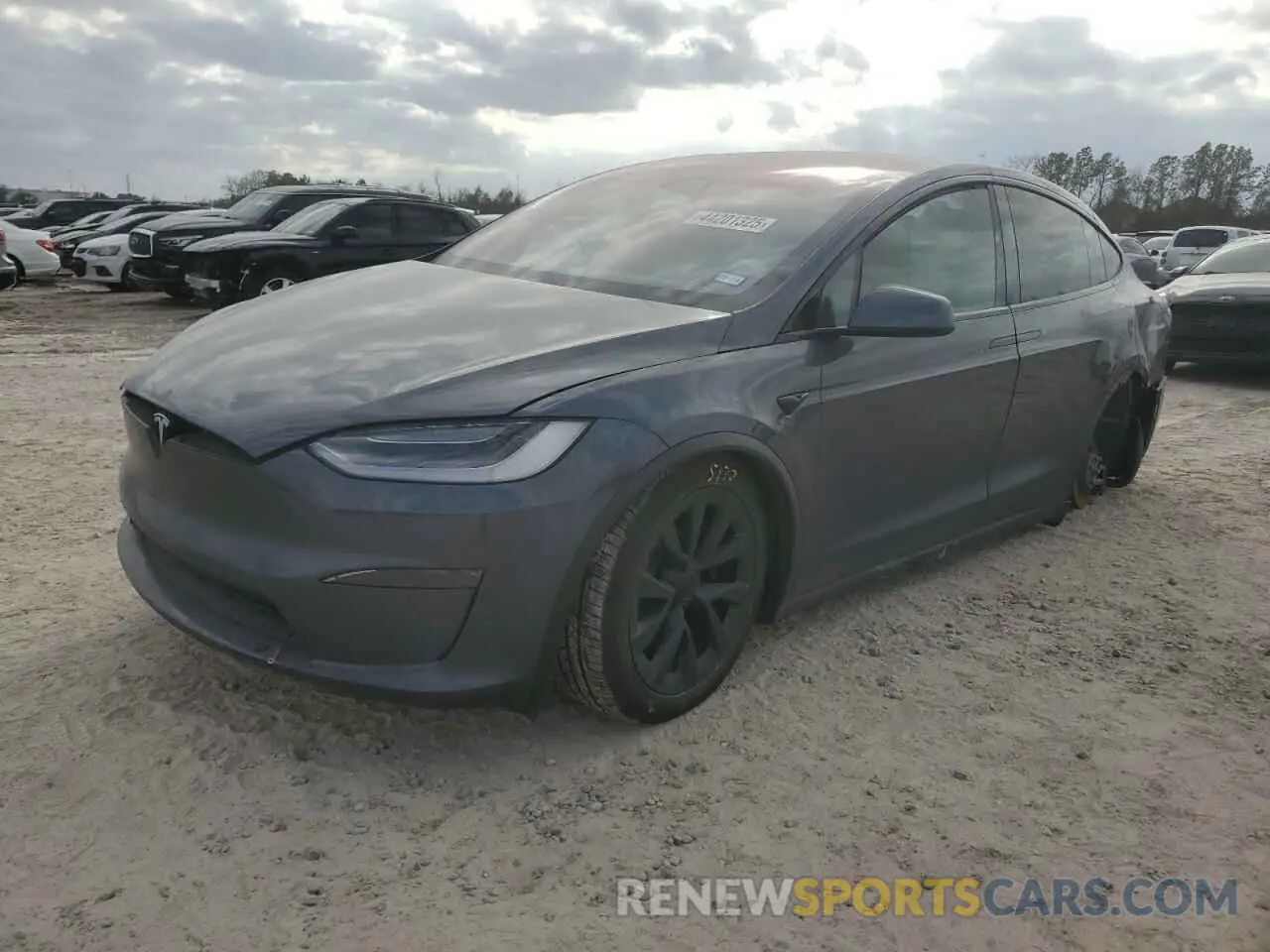 1 fotografías del automóvil dañado 7SAXCBE5XPF399262 TESLA MODEL X 2023