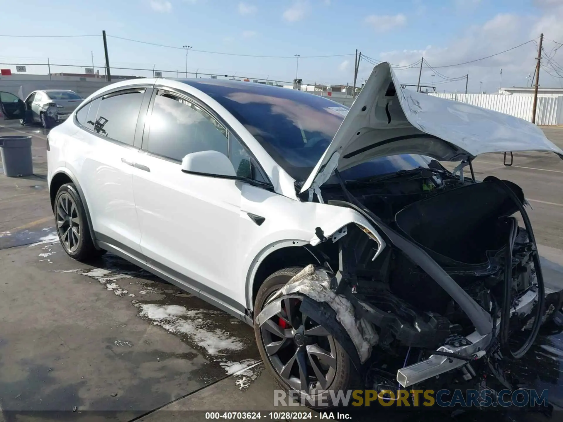 1 fotografías del automóvil dañado 7SAXCBE60PF397433 TESLA MODEL X 2023