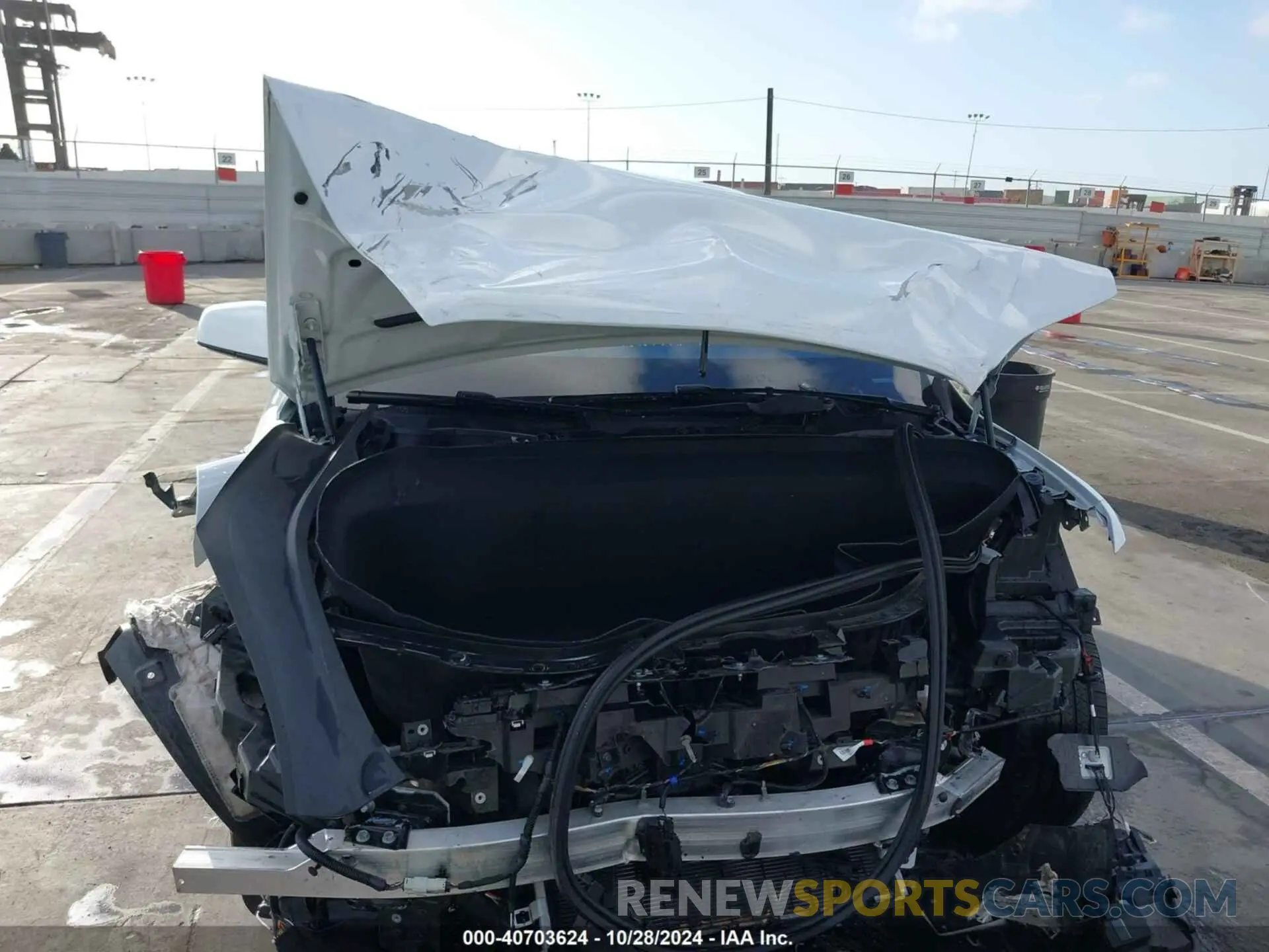 12 fotografías del automóvil dañado 7SAXCBE60PF397433 TESLA MODEL X 2023