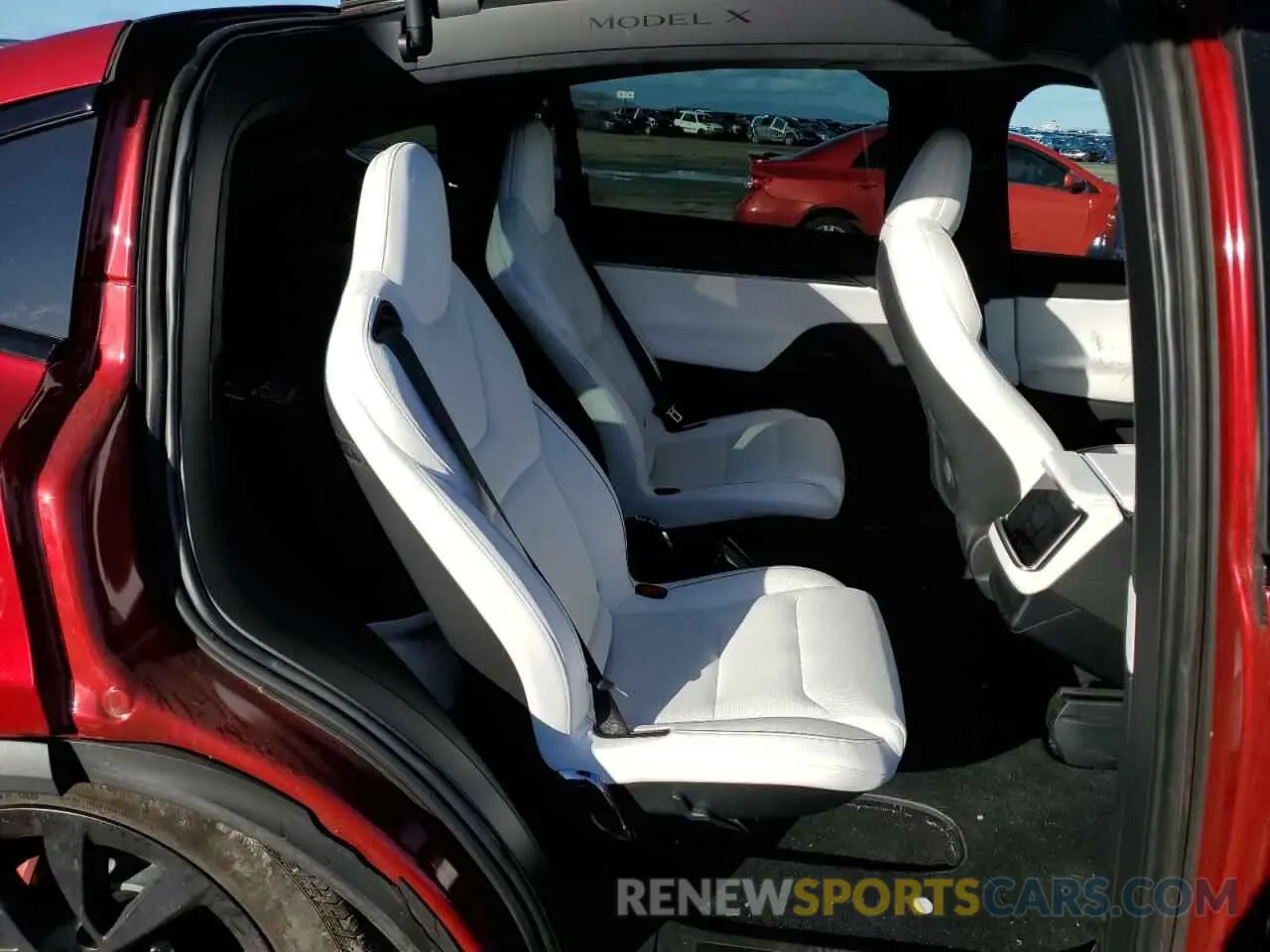 10 fotografías del automóvil dañado 7SAXCBE60PF431032 TESLA MODEL X 2023