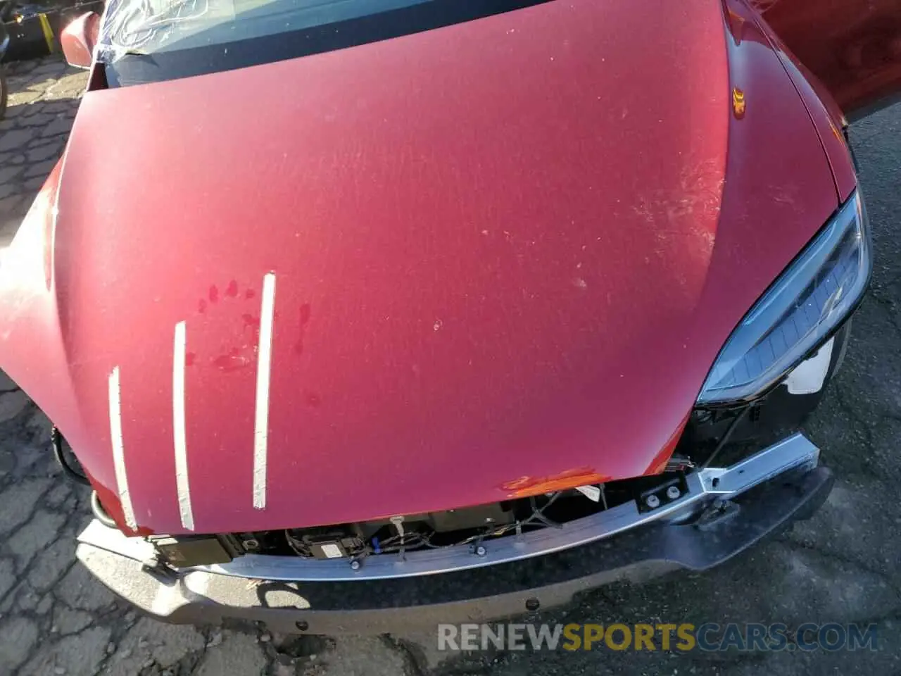 11 fotografías del automóvil dañado 7SAXCBE60PF431032 TESLA MODEL X 2023