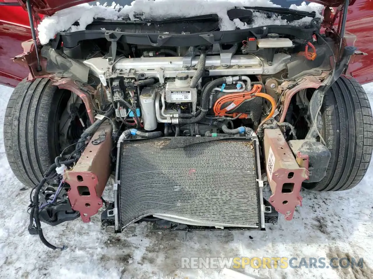 12 fotografías del automóvil dañado 7SAXCBE63PF391027 TESLA MODEL X 2023