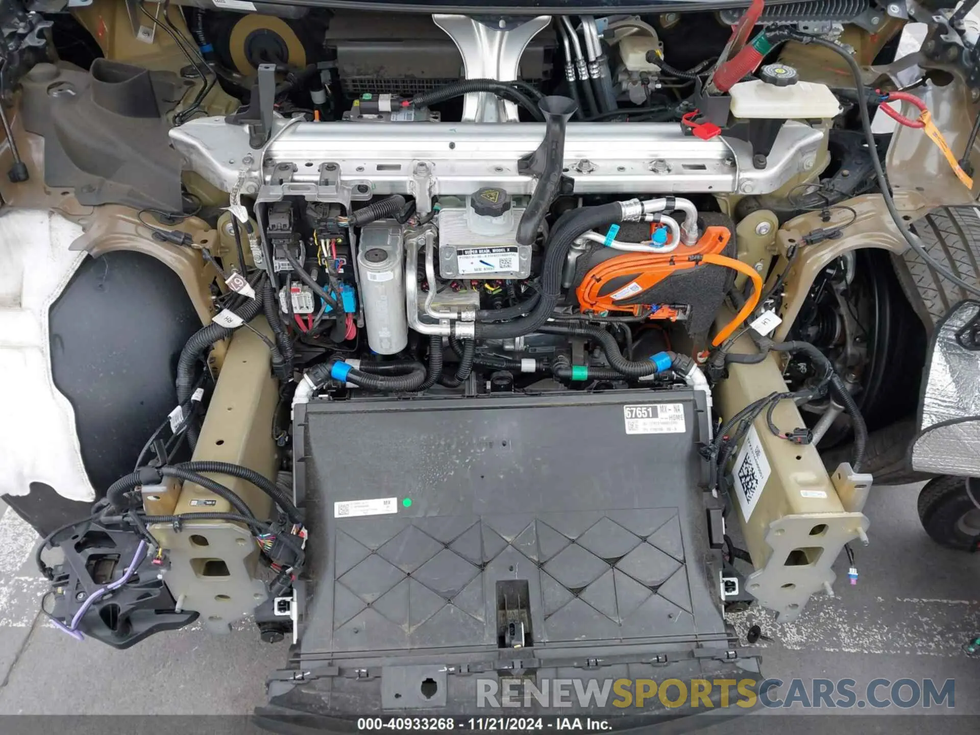 10 fotografías del automóvil dañado 7SAXCBE64PF402794 TESLA MODEL X 2023
