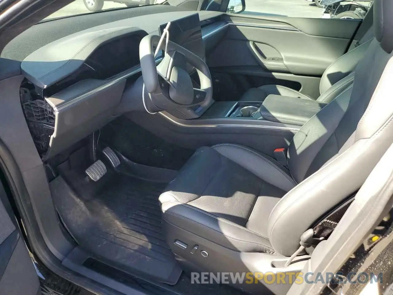 7 fotografías del automóvil dañado 7SAXCBE65PF418874 TESLA MODEL X 2023