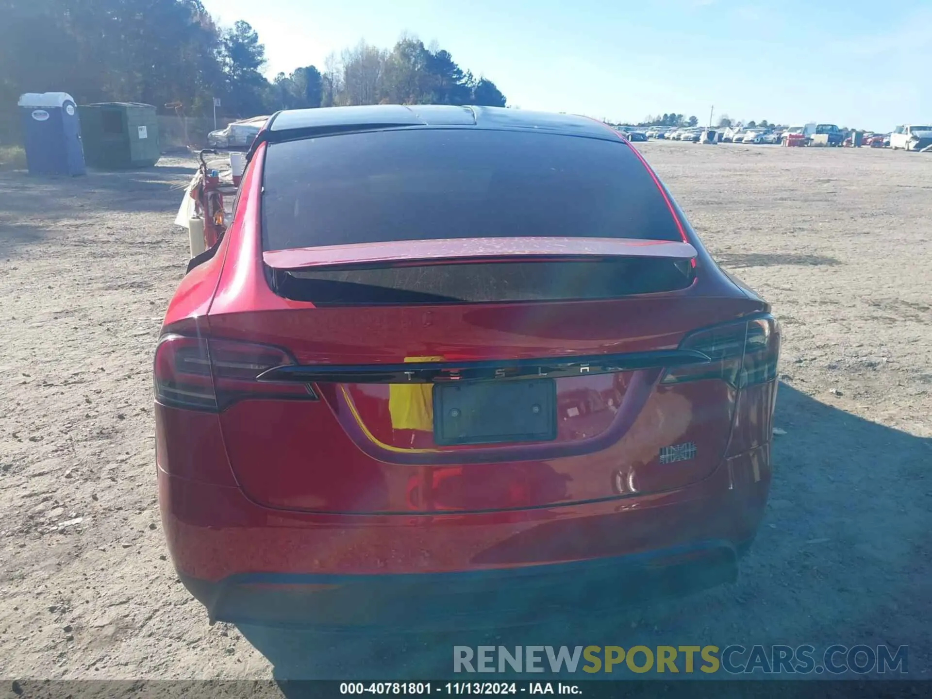 16 fotografías del automóvil dañado 7SAXCBE66PF425655 TESLA MODEL X 2023