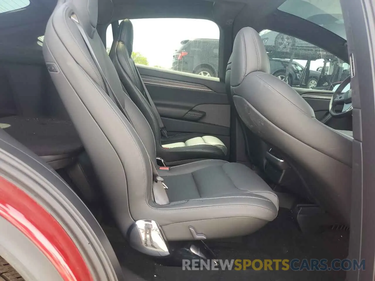 11 fotografías del automóvil dañado 7SAXCBE66PF427020 TESLA MODEL X 2023