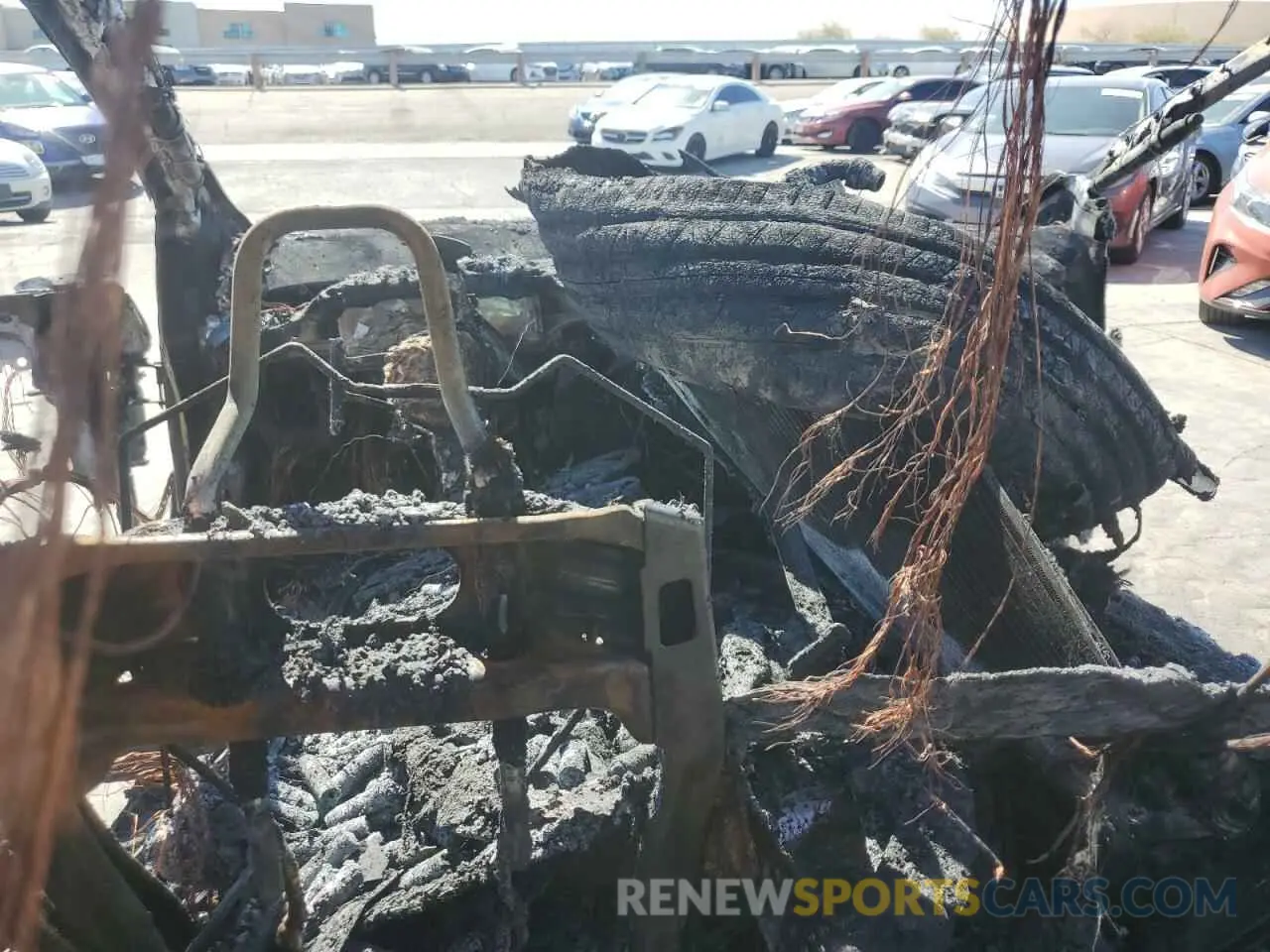 8 fotografías del automóvil dañado 7SAXCBE66PF431309 TESLA MODEL X 2023