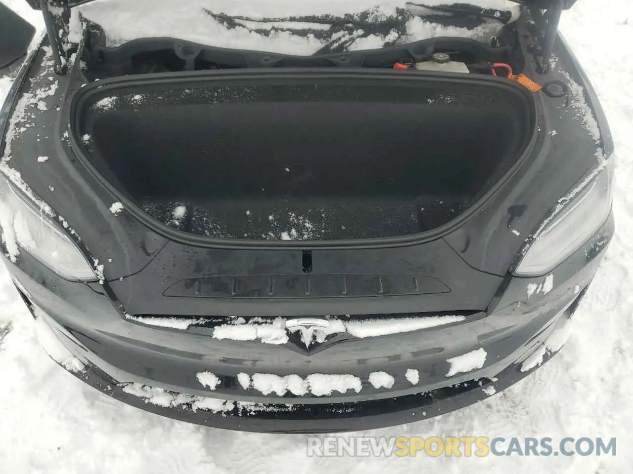 13 fotografías del automóvil dañado 7SAXCBE67PF401557 TESLA MODEL X 2023