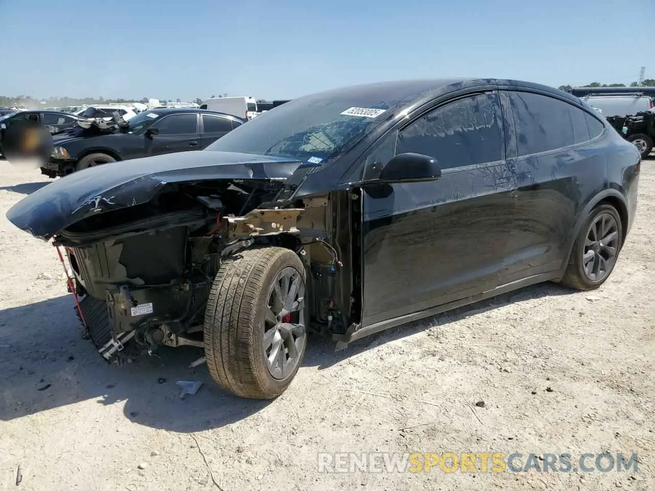 1 fotografías del automóvil dañado 7SAXCBE69PF425908 TESLA MODEL X 2023