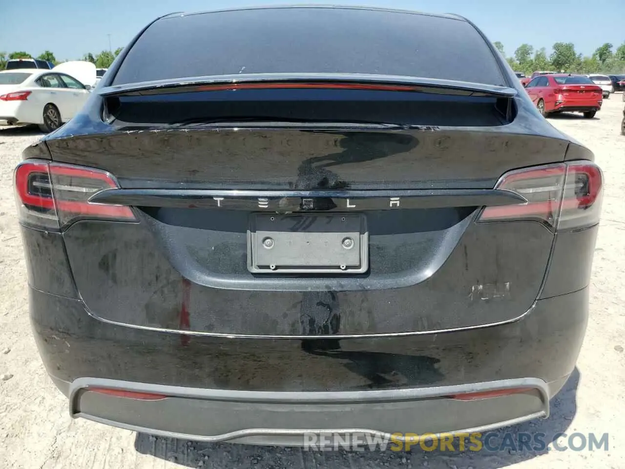 6 fotografías del automóvil dañado 7SAXCBE69PF425908 TESLA MODEL X 2023