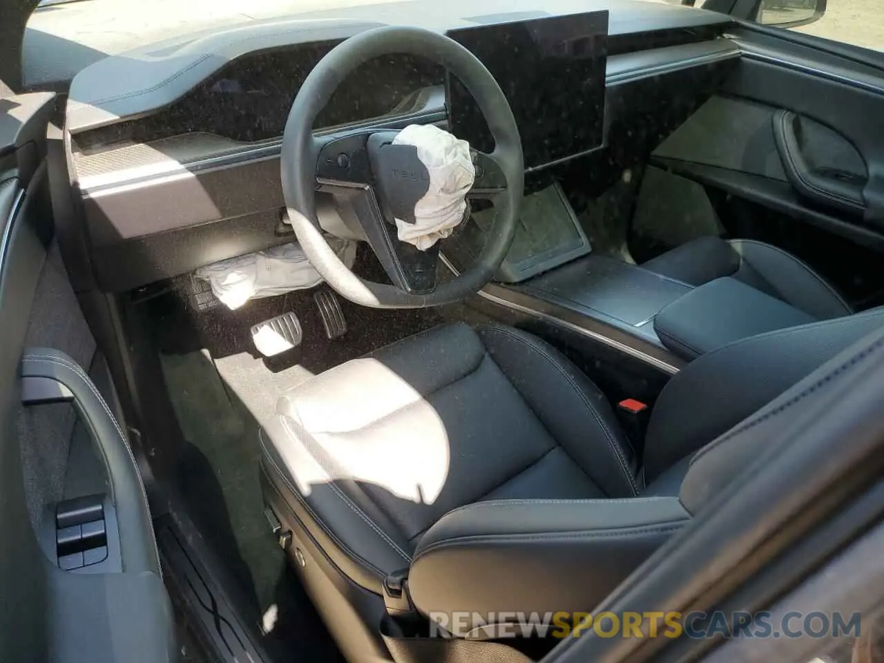 8 fotografías del automóvil dañado 7SAXCBE69PF425908 TESLA MODEL X 2023