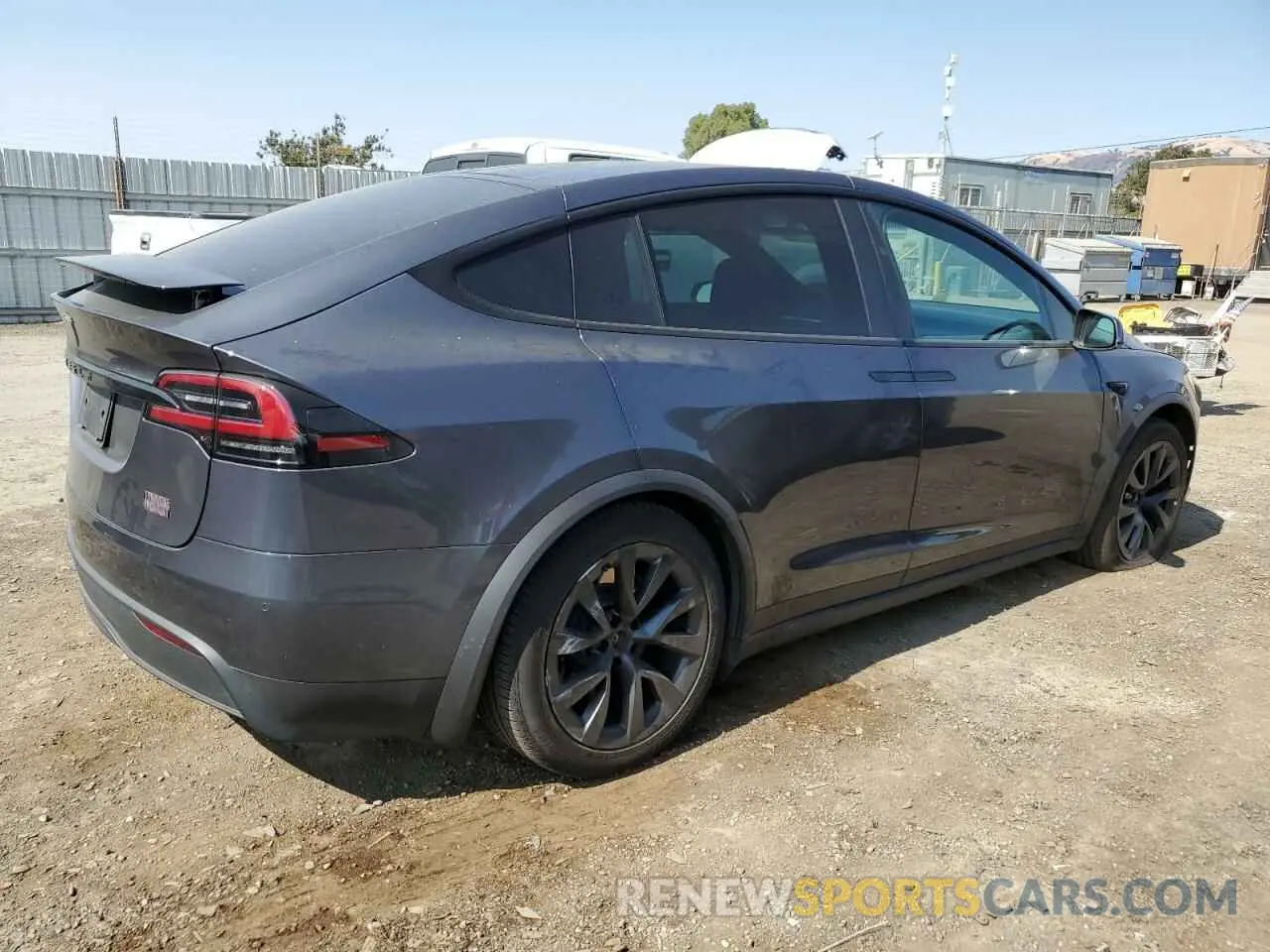 3 fotografías del automóvil dañado 7SAXCBE6XPF373186 TESLA MODEL X 2023