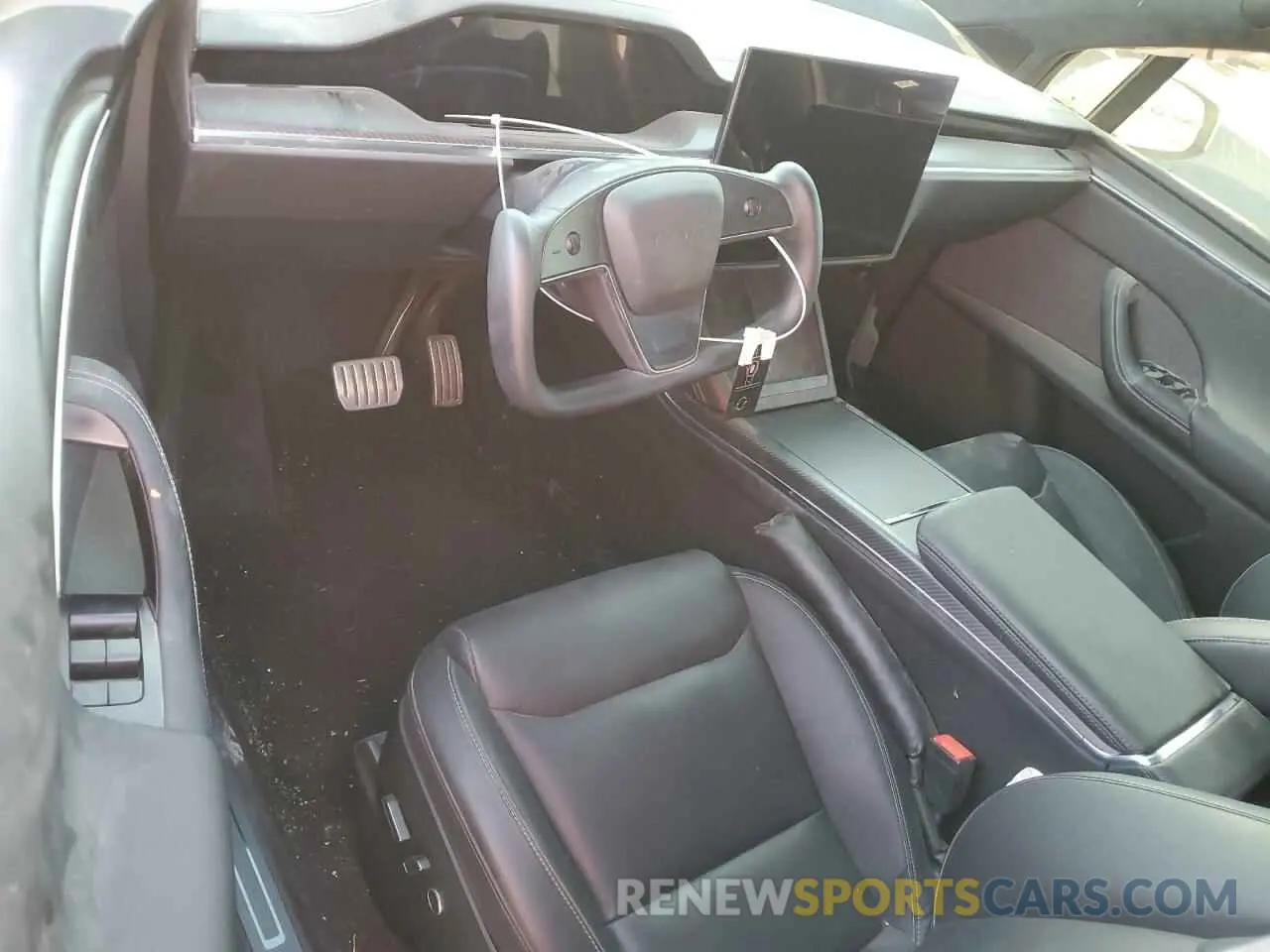 8 fotografías del automóvil dañado 7SAXCBE6XPF395804 TESLA MODEL X 2023