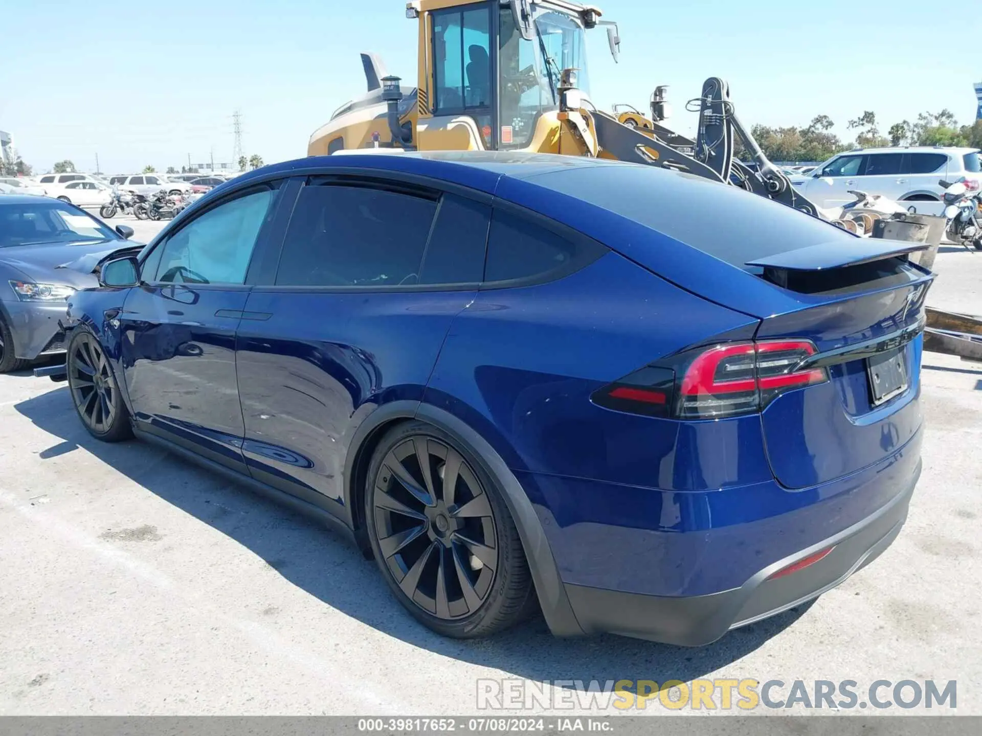 13 fotografías del automóvil dañado 7SAXCDE50PF381168 TESLA MODEL X 2023