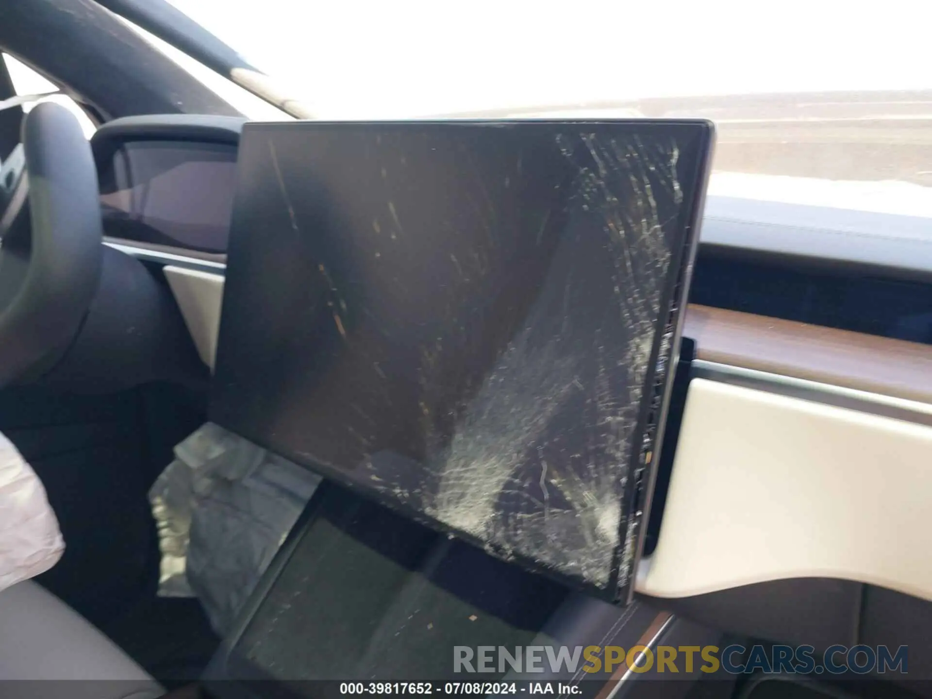 14 fotografías del automóvil dañado 7SAXCDE50PF381168 TESLA MODEL X 2023