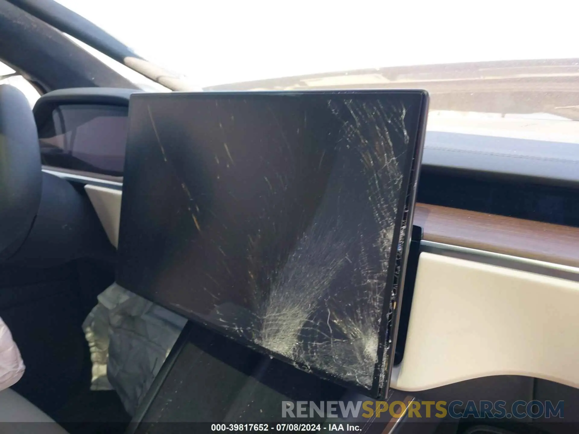 7 fotografías del automóvil dañado 7SAXCDE50PF381168 TESLA MODEL X 2023