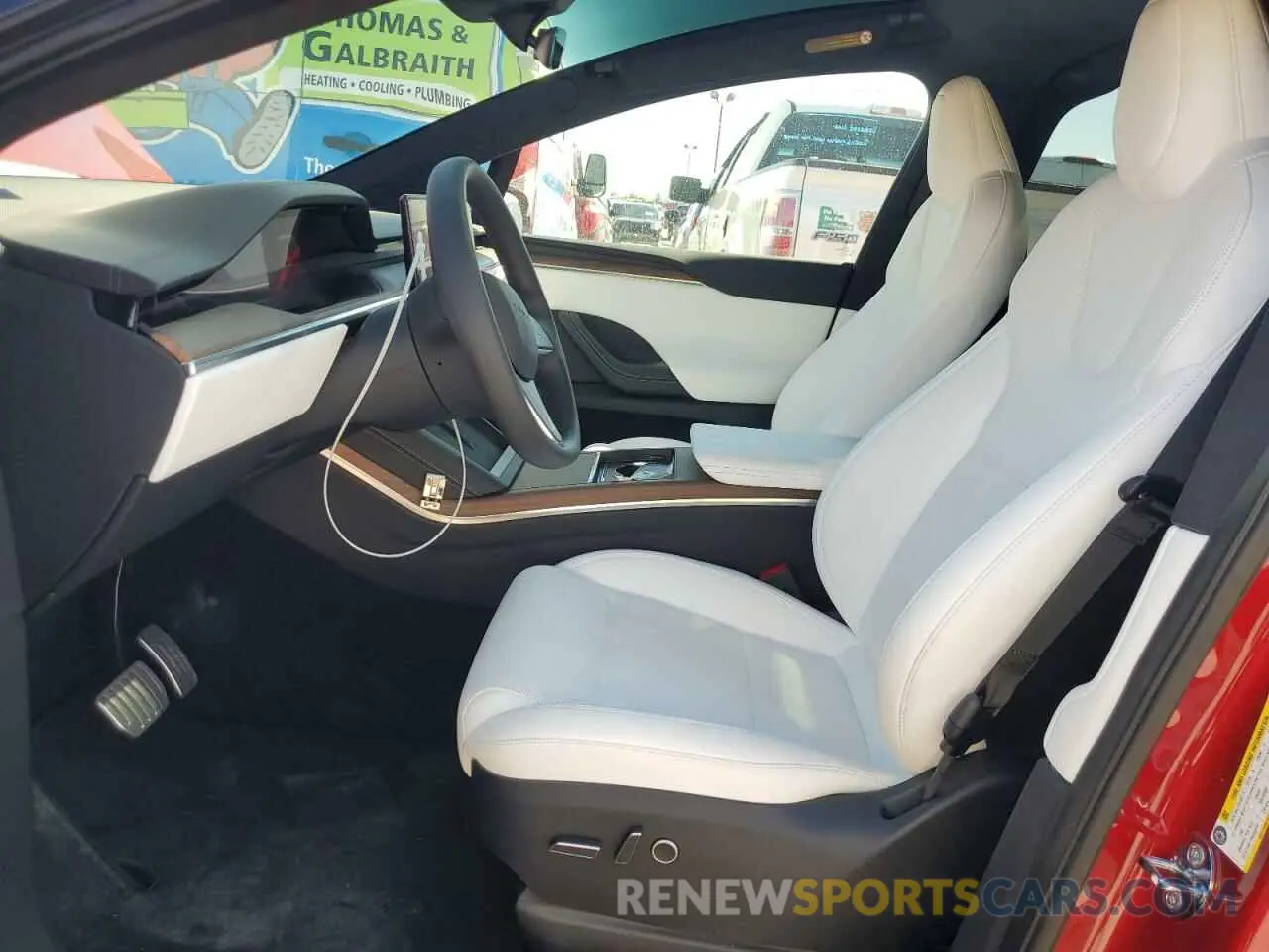 7 fotografías del automóvil dañado 7SAXCDE50PF405873 TESLA MODEL X 2023