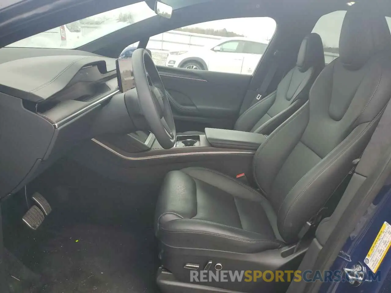 7 fotografías del automóvil dañado 7SAXCDE50PF430739 TESLA MODEL X 2023