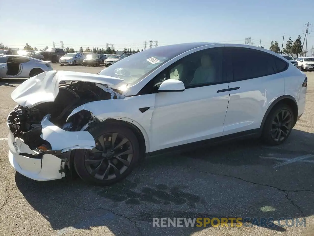 1 fotografías del automóvil dañado 7SAXCDE52PF378496 TESLA MODEL X 2023