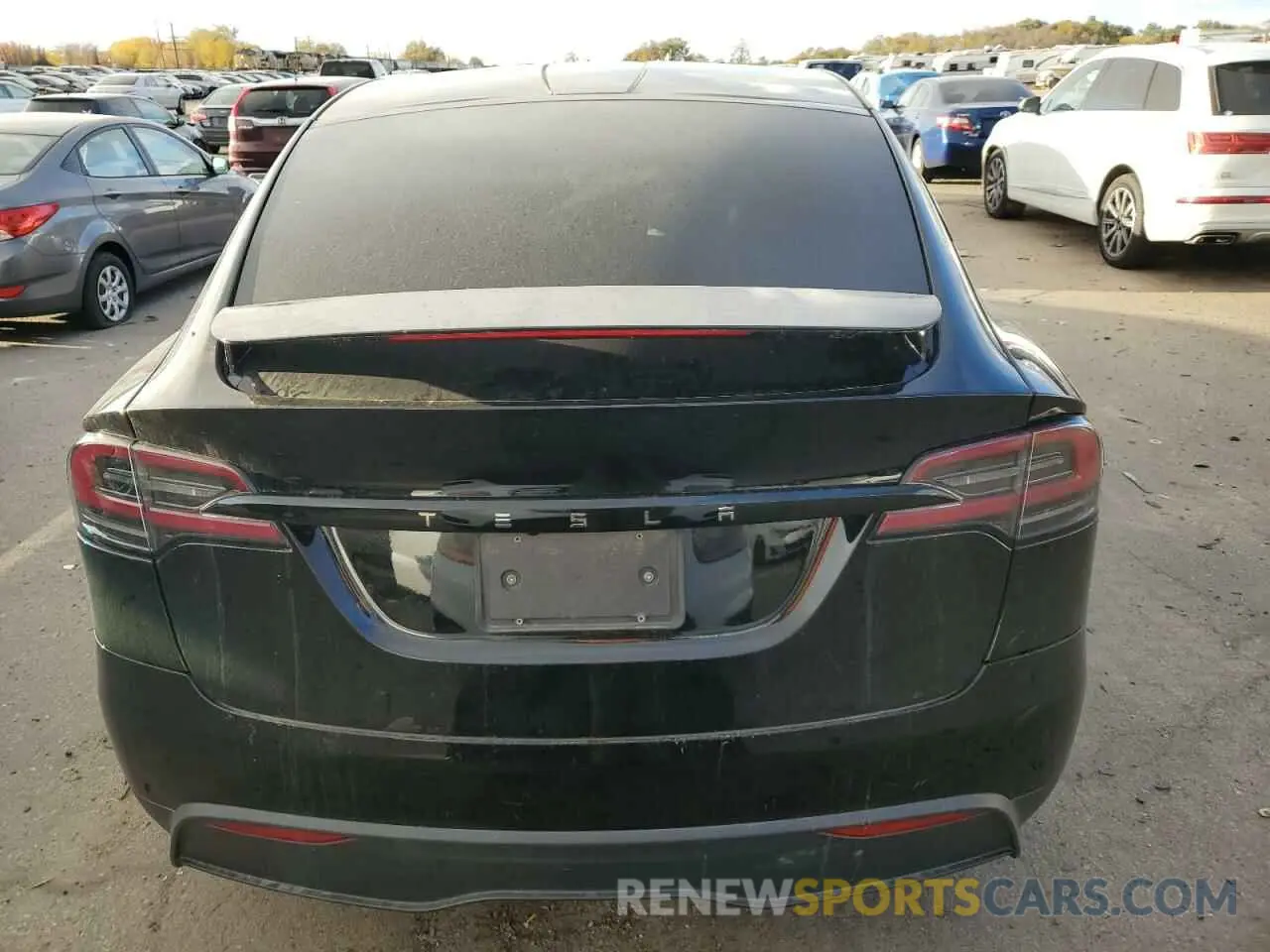 6 fotografías del automóvil dañado 7SAXCDE52PF382077 TESLA MODEL X 2023