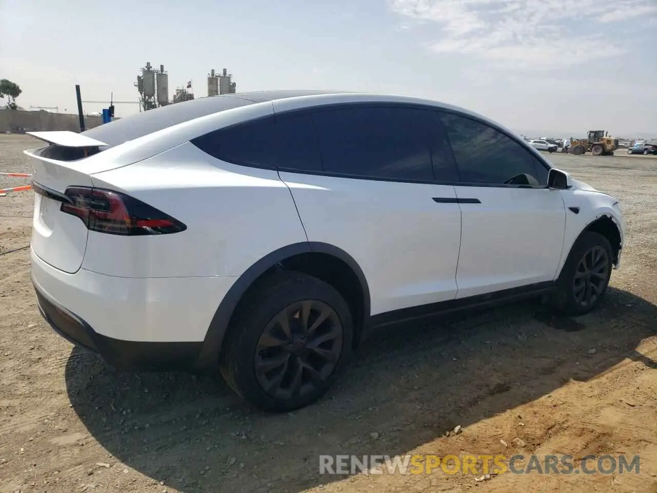 3 fotografías del automóvil dañado 7SAXCDE52PF401145 TESLA MODEL X 2023