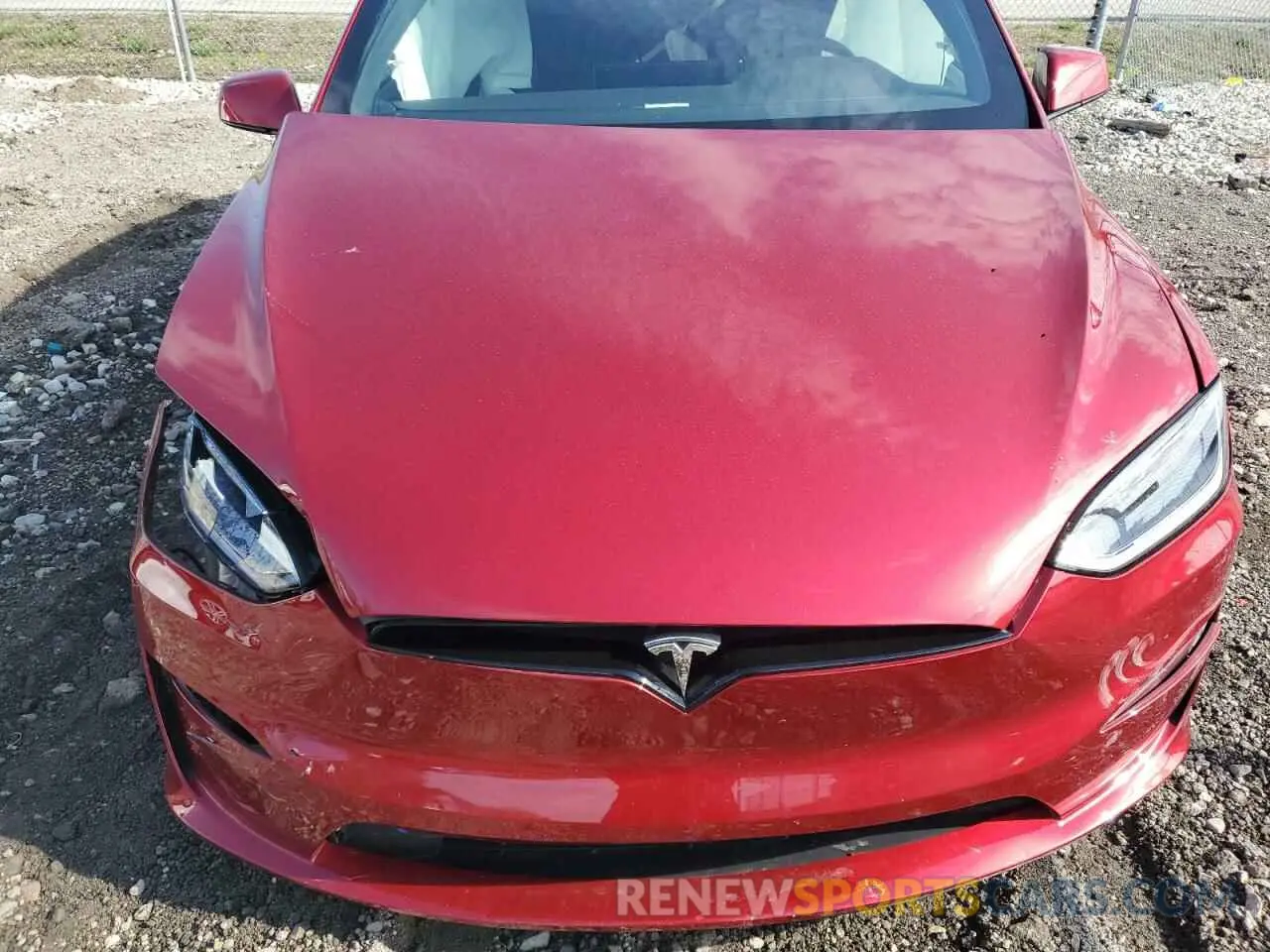 11 fotografías del automóvil dañado 7SAXCDE52PF431276 TESLA MODEL X 2023