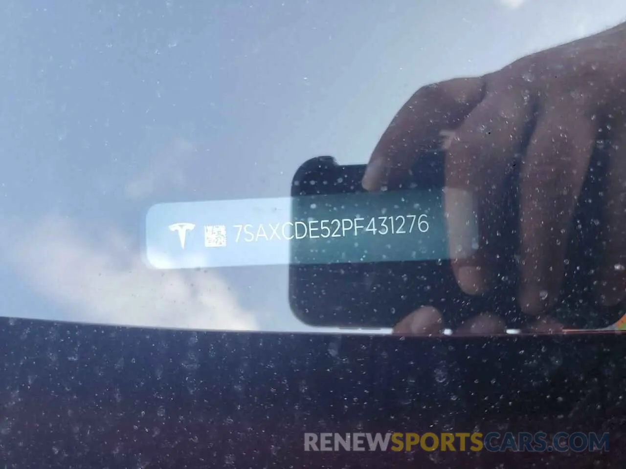 12 fotografías del automóvil dañado 7SAXCDE52PF431276 TESLA MODEL X 2023