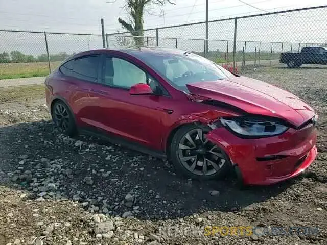 13 fotografías del automóvil dañado 7SAXCDE52PF431276 TESLA MODEL X 2023