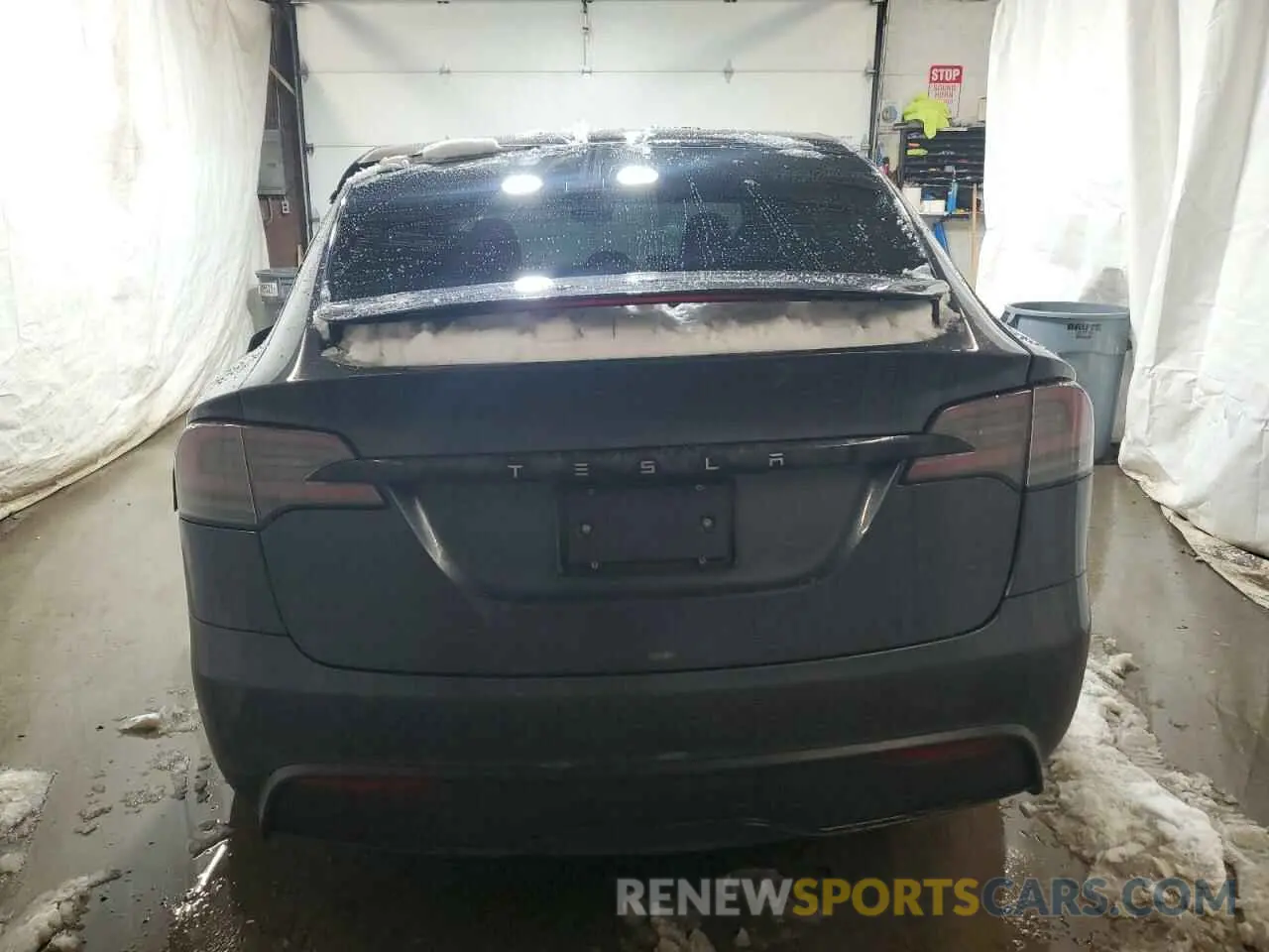 6 fotografías del automóvil dañado 7SAXCDE53PF409500 TESLA MODEL X 2023