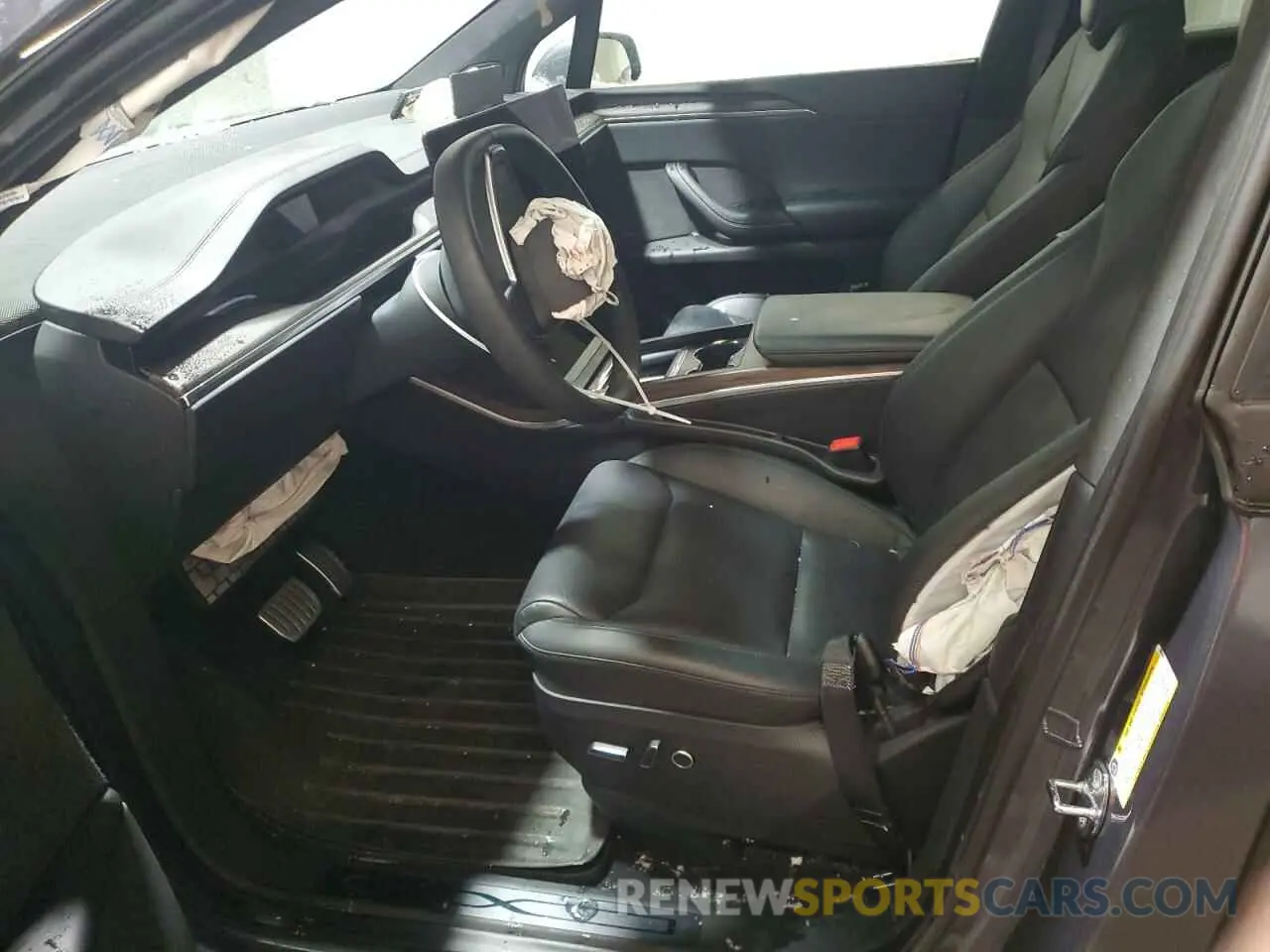 7 fotografías del automóvil dañado 7SAXCDE53PF409500 TESLA MODEL X 2023