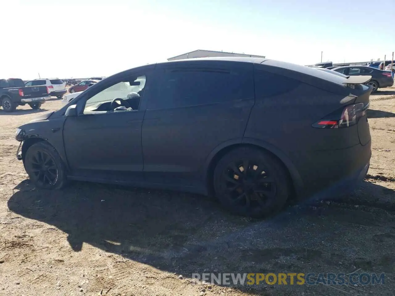 2 fotografías del automóvil dañado 7SAXCDE53PF430525 TESLA MODEL X 2023