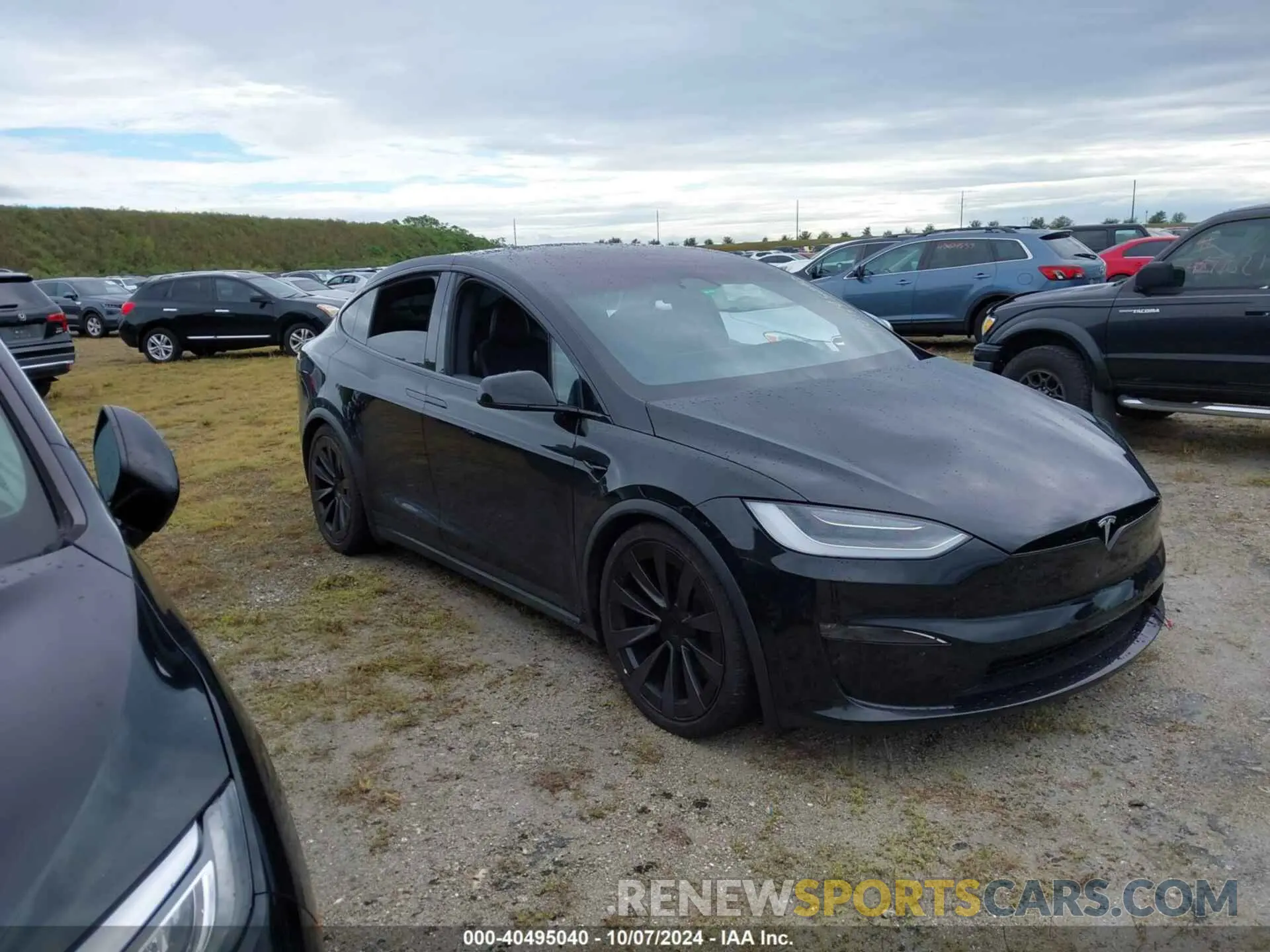 1 fotografías del automóvil dañado 7SAXCDE55PF365435 TESLA MODEL X 2023