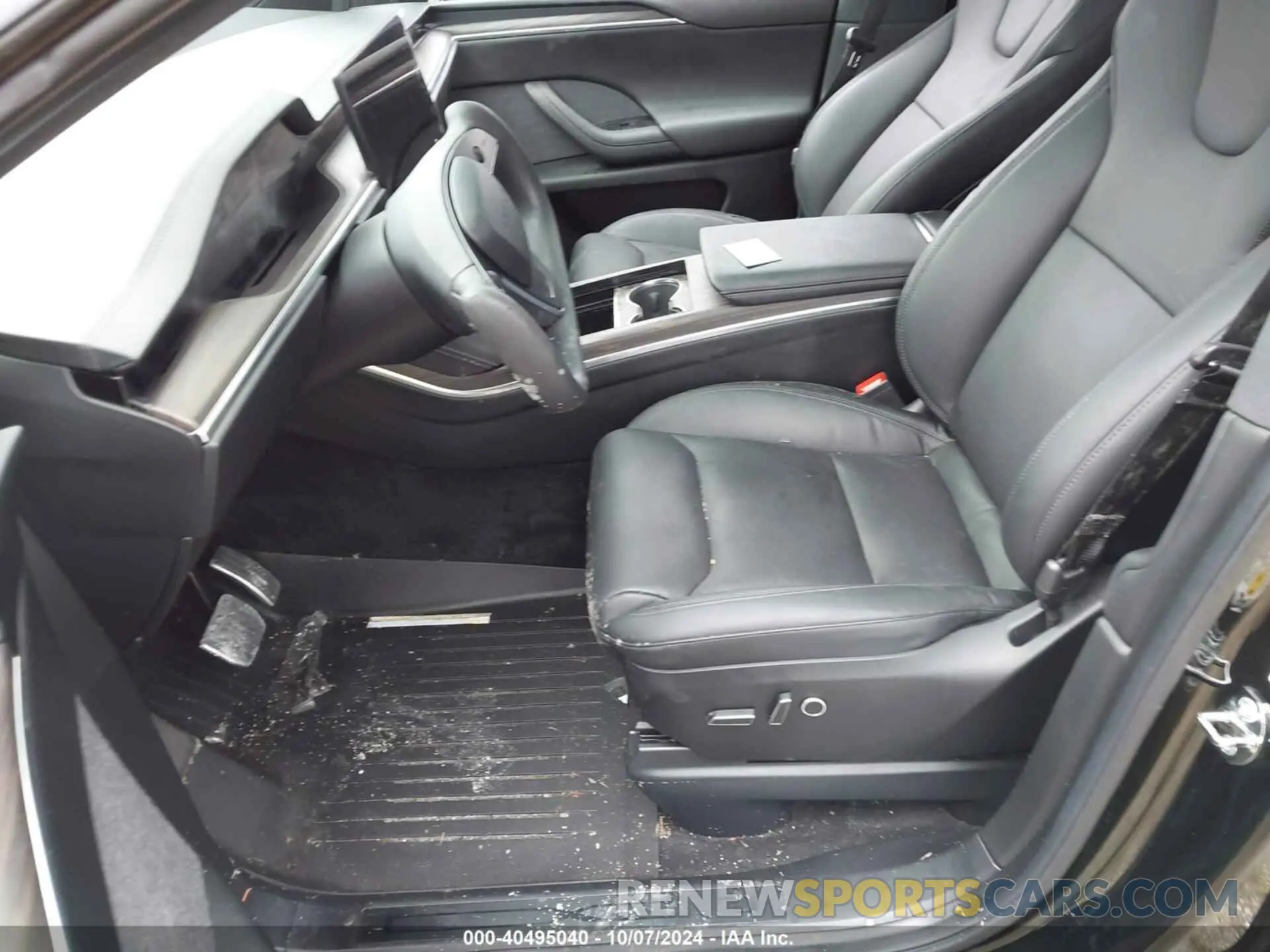 11 fotografías del automóvil dañado 7SAXCDE55PF365435 TESLA MODEL X 2023