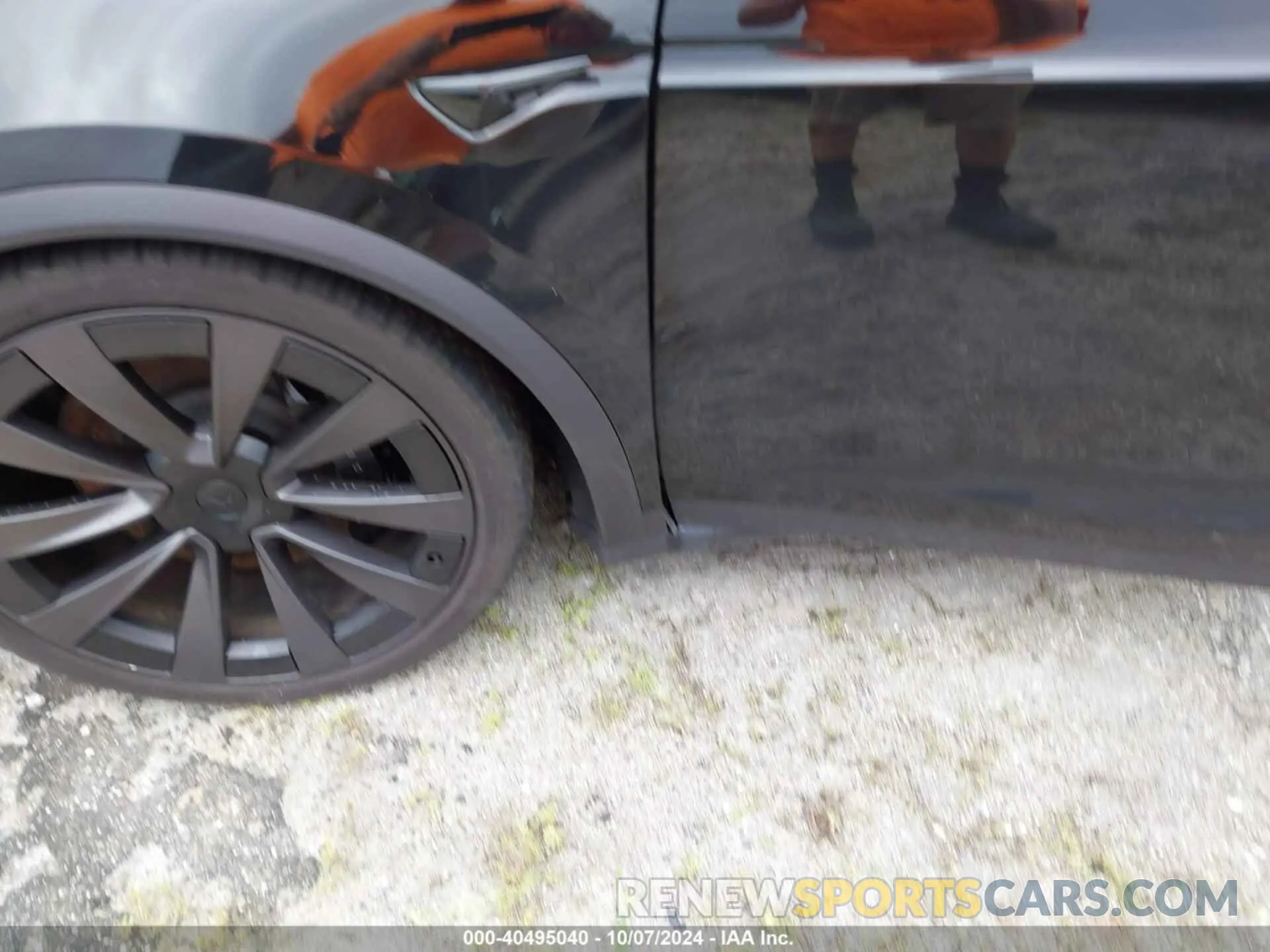 12 fotografías del automóvil dañado 7SAXCDE55PF365435 TESLA MODEL X 2023