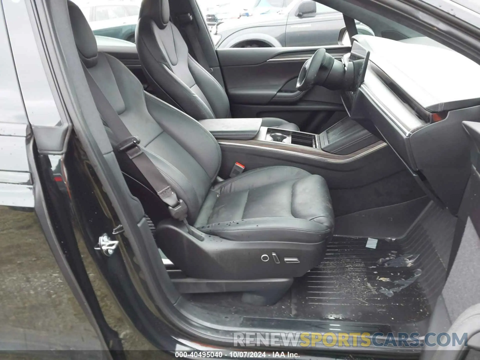 5 fotografías del automóvil dañado 7SAXCDE55PF365435 TESLA MODEL X 2023