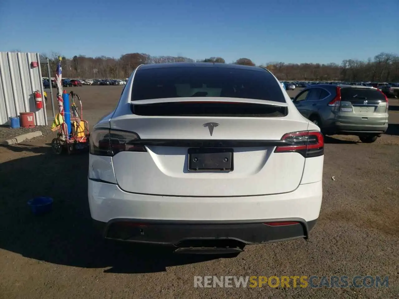 6 fotografías del automóvil dañado 7SAXCDE55PF371154 TESLA MODEL X 2023
